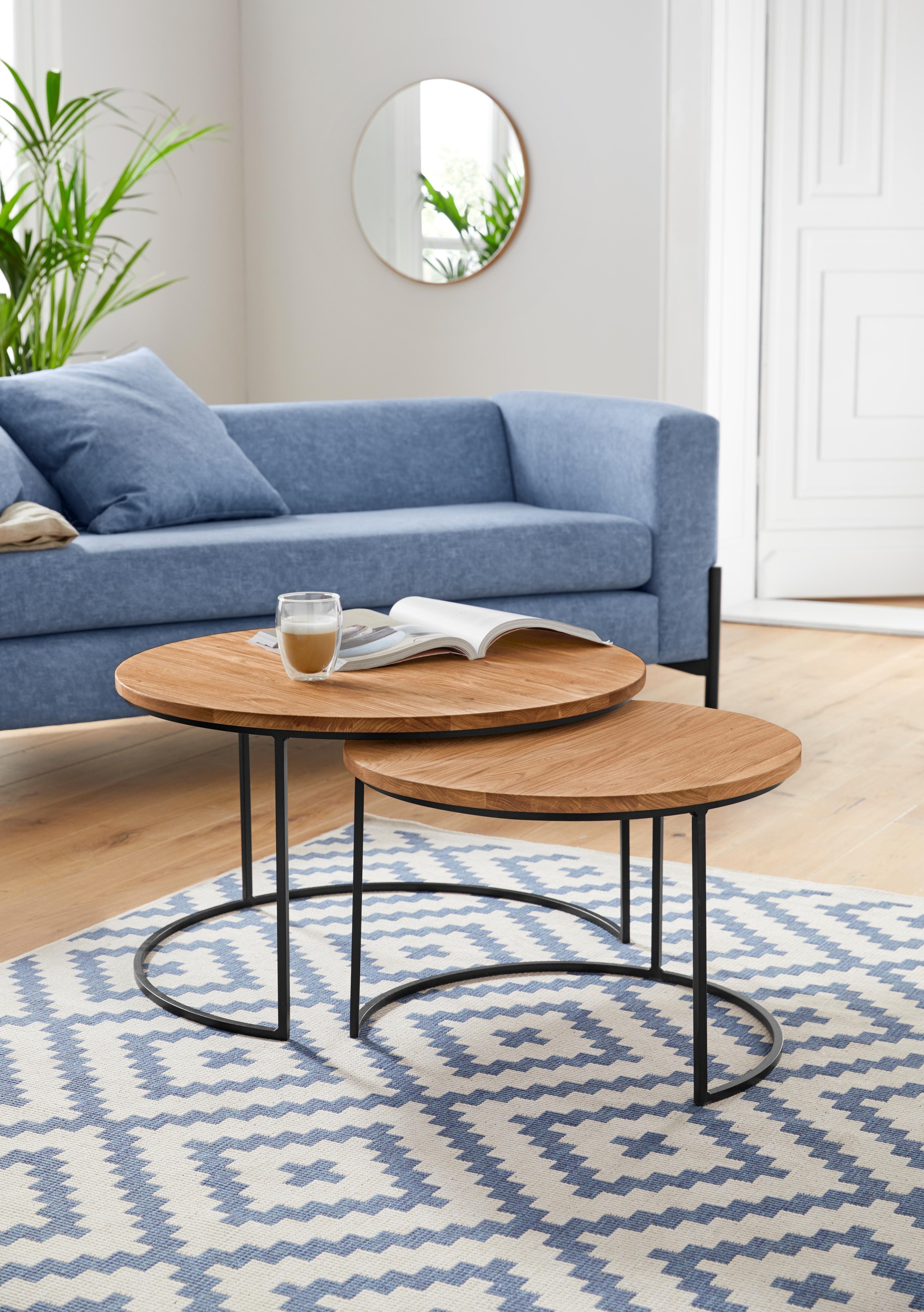 andas Couchtisch »Caprinus«, aus massiver Eiche günstig online kaufen