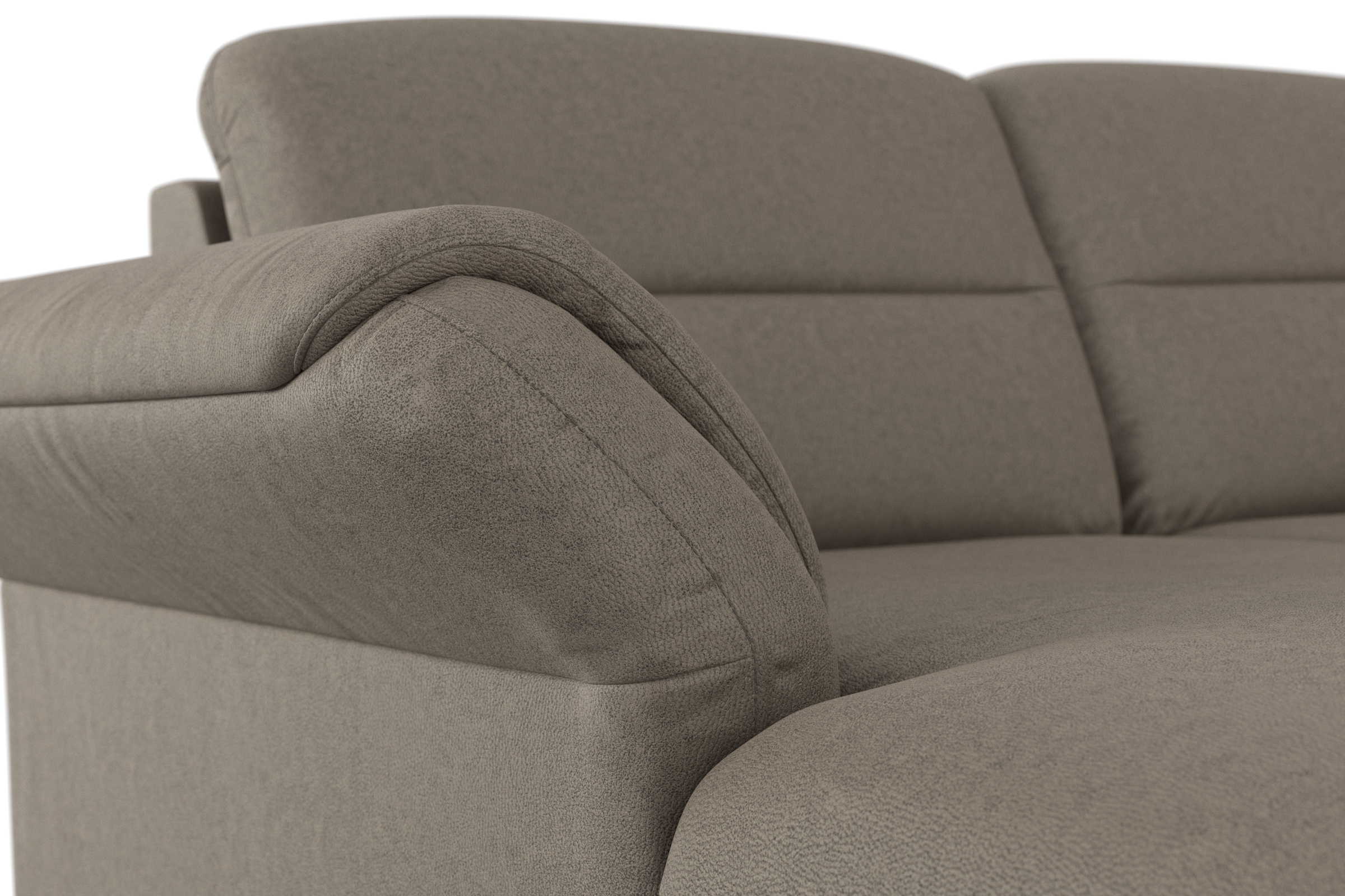 sit&more Wohnlandschaft »Mellum U-Form«, Federkern, wahlweise mit Bettfunktion, Stauraum und Armteilfunktion
