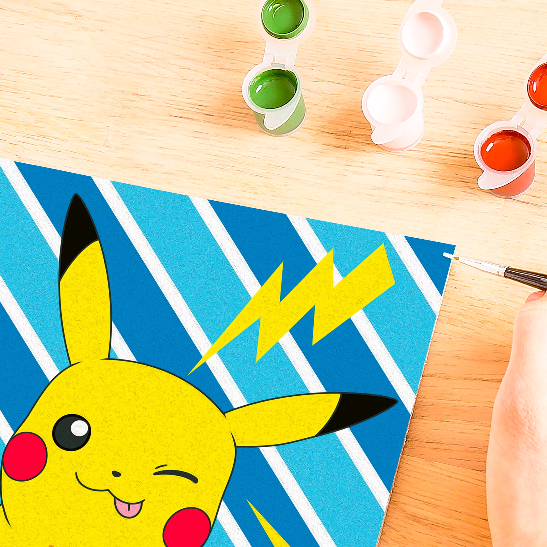 Ravensburger Malen nach Zahlen »CreArt, Freches Pikachu«, Made in Europe