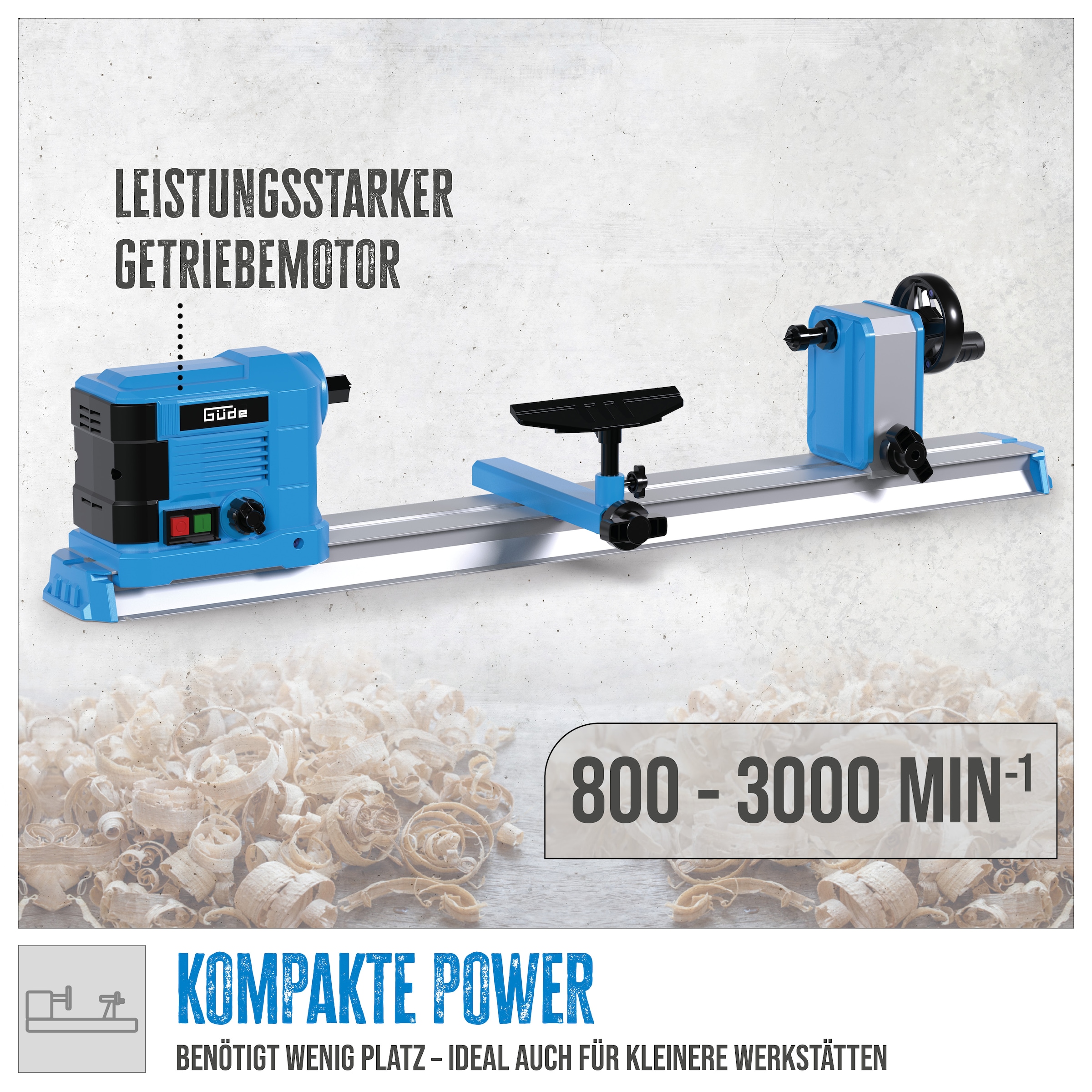 Güde Drechselbank »Drechselmaschine GDM 600« 1 tlg.