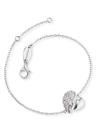 Silberarmband »Little magic, ARMBAND HERZFLÜGEL SILBER RHODINIERT, ERB-LILHEARTWING-S«