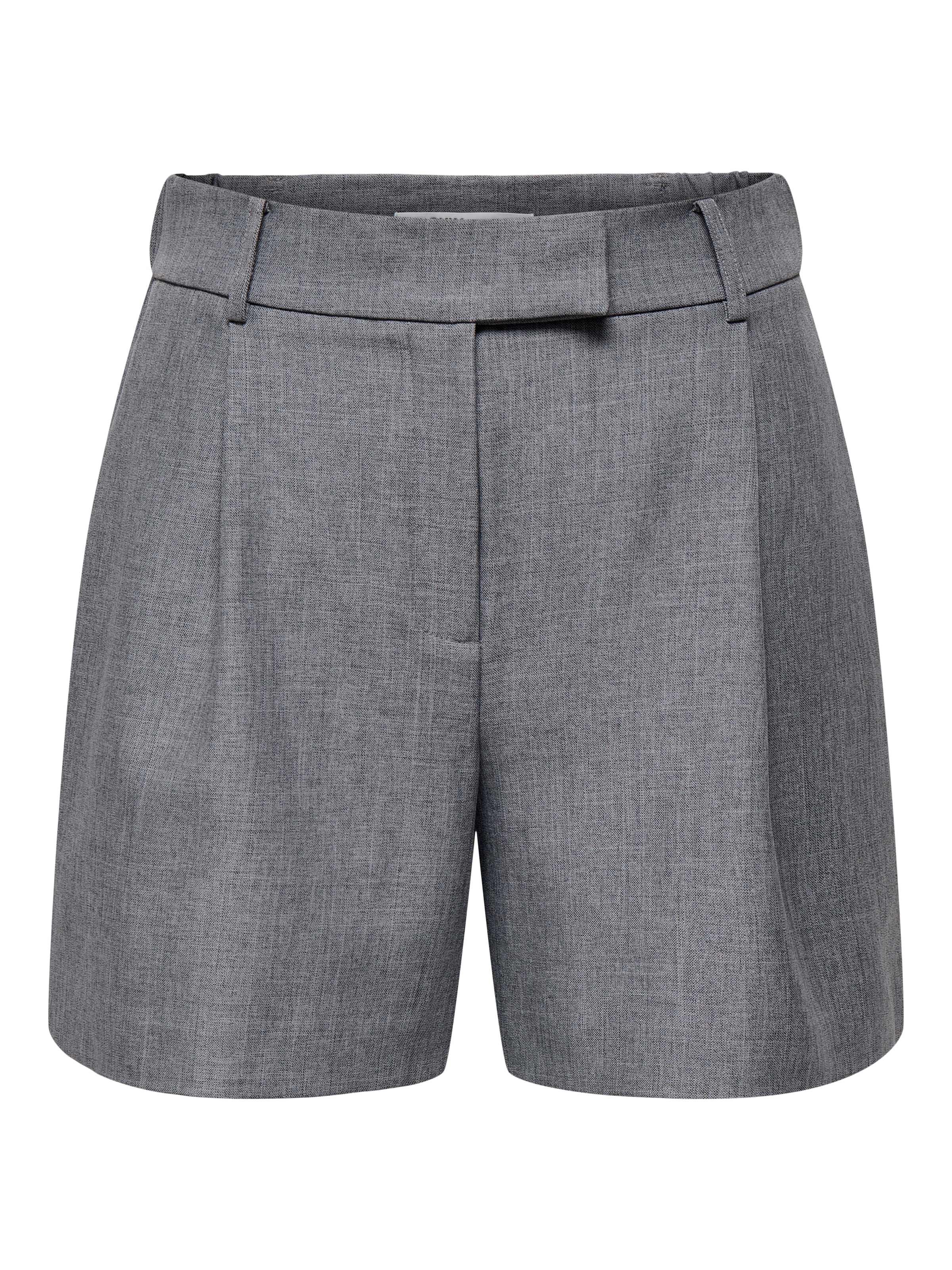 ONLY Shorts »ONLLINDA – Shorts mit hoher Taille und weitem Beinschnitt«  Materialmix, High Waist