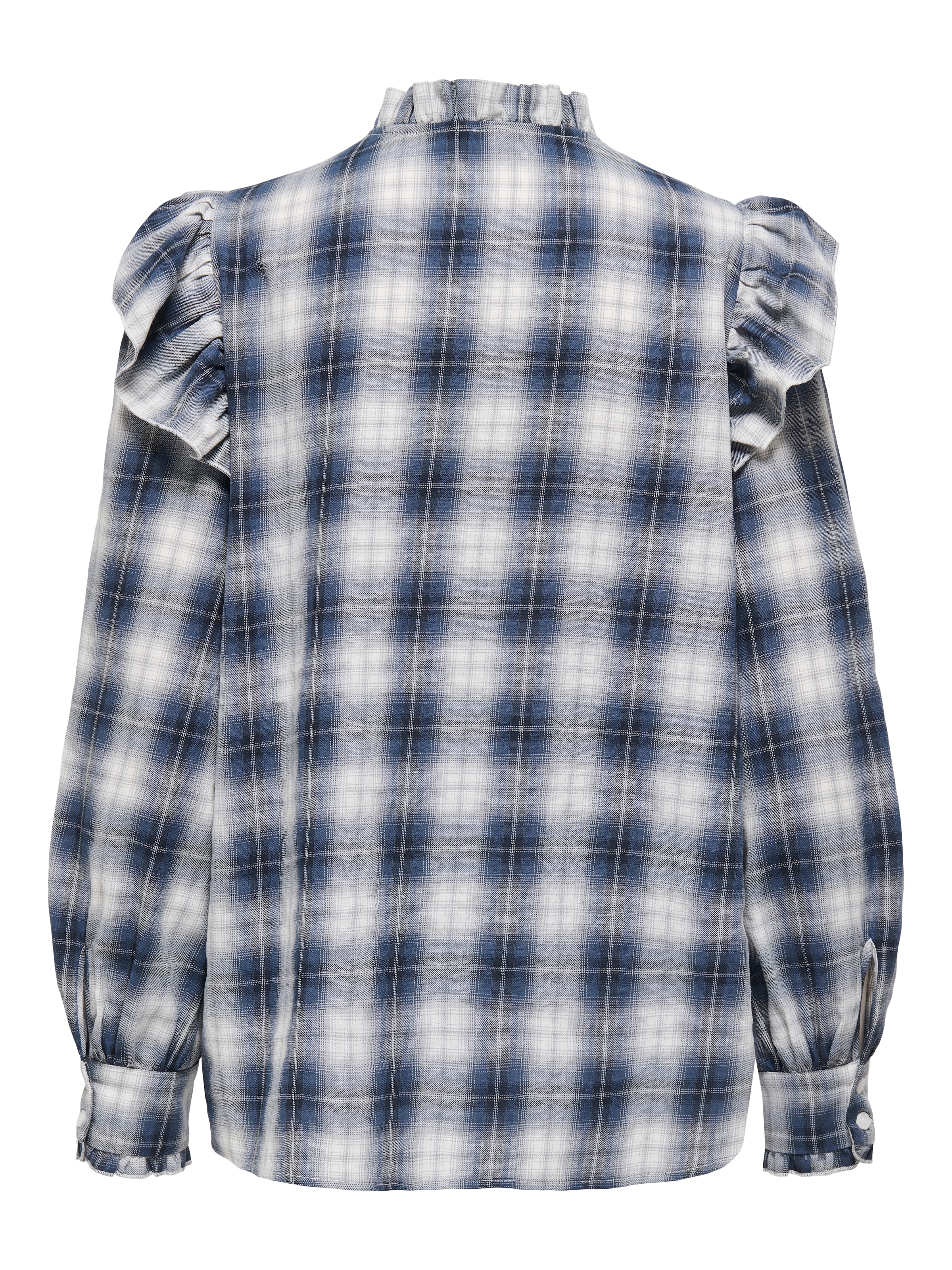 ONLY Langarmbluse »ONLFIGA L/S FLOUNCE TOP WVN«