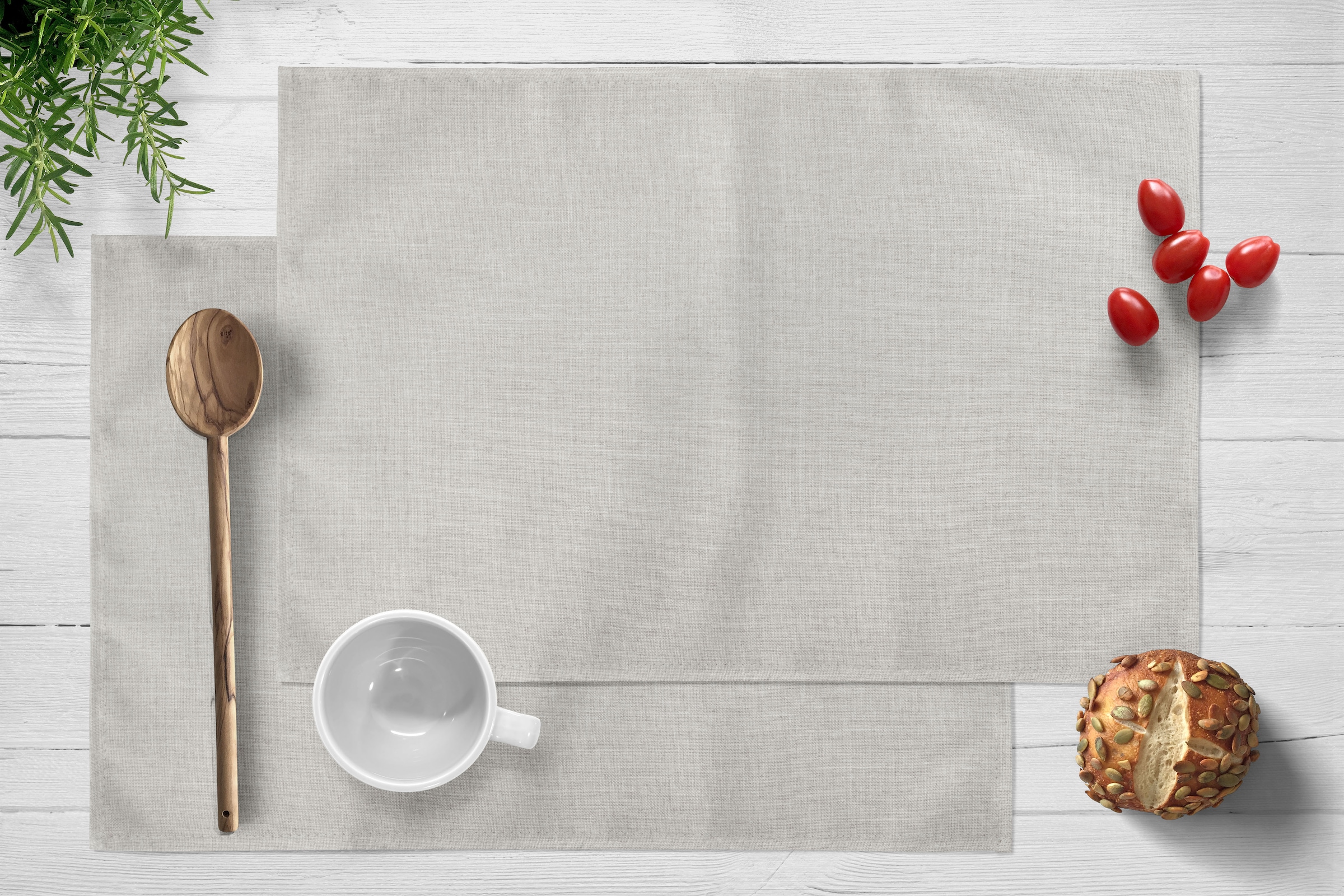OTTO home Platzset »Josée wasserabweisend, 2 Stück, weiche und flexible Materialqualität« Platzsets mit Wasser- und Ölabweisender Oberfläche