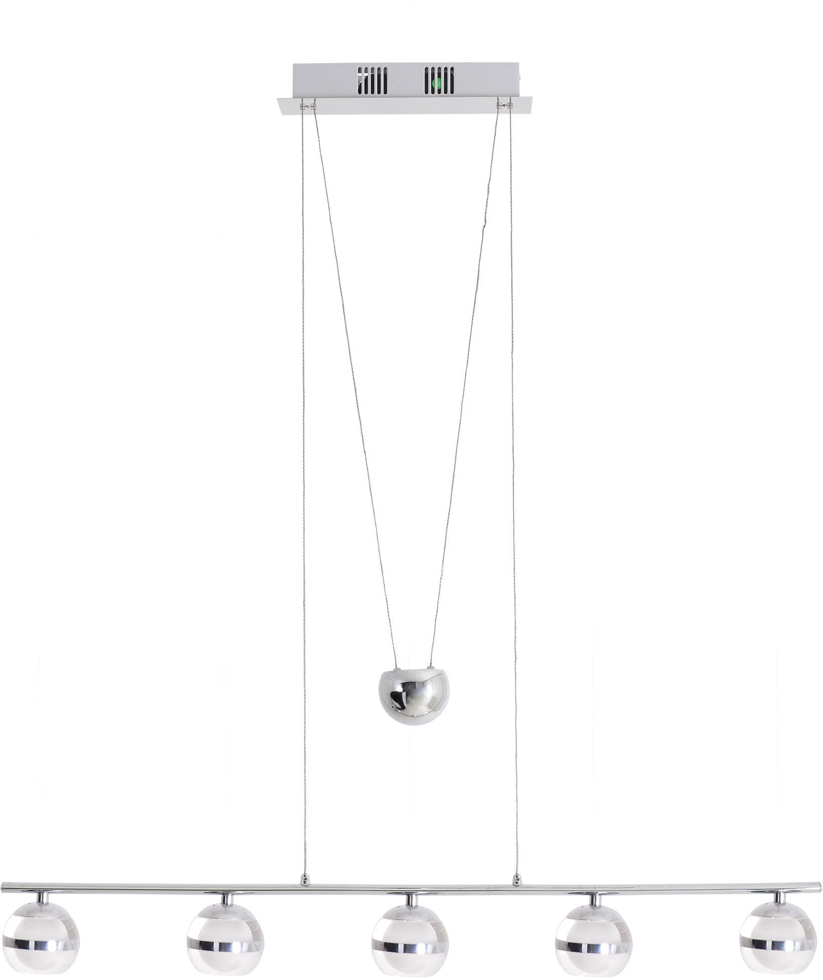 näve LED Pendelleuchte »Sphere«, 5 flammig, Leuchtmittel LED-Board   LED fe günstig online kaufen