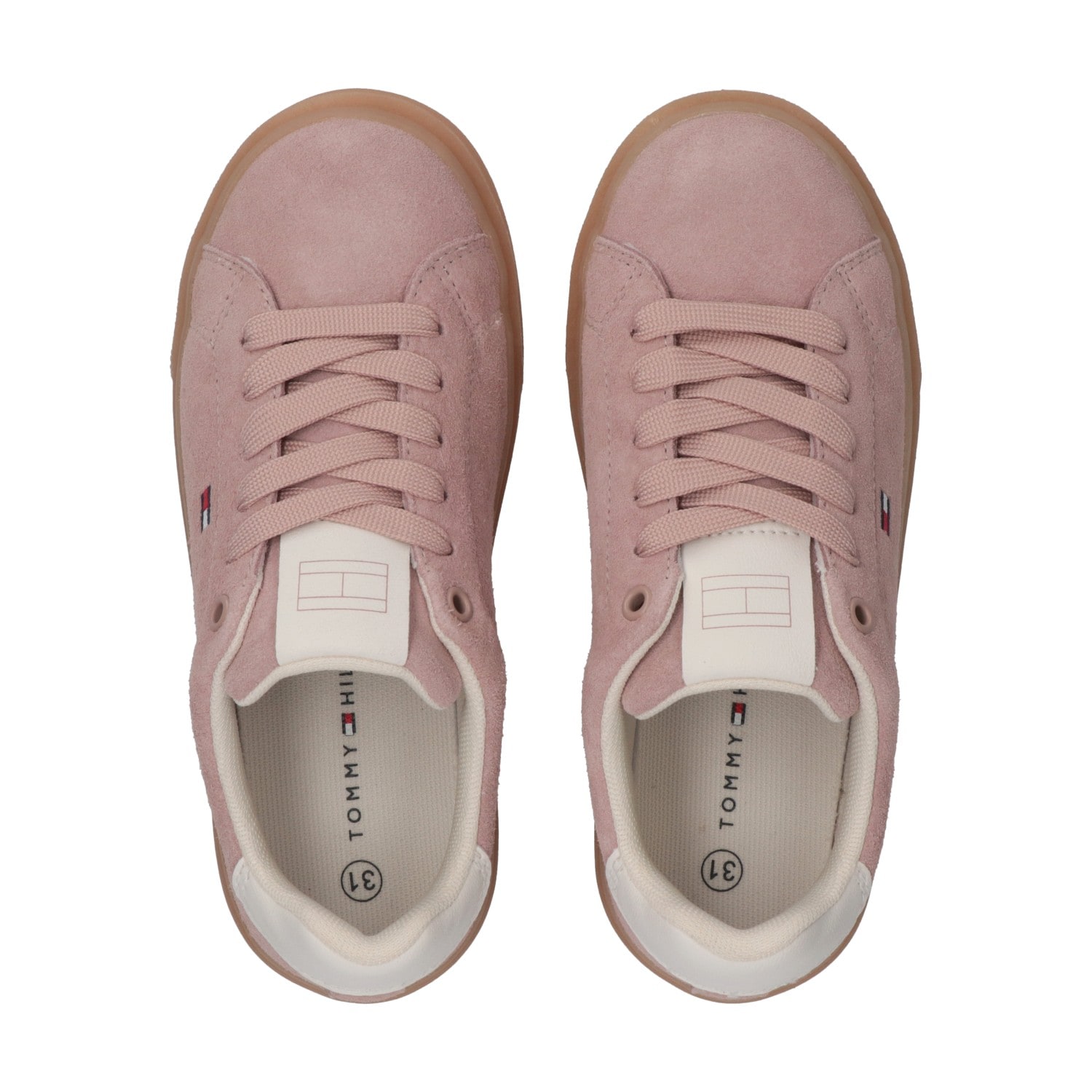 Tommy Hilfiger Sneaker  Retro Sneaker, Schnürschuh, Halbschuh, Freizeitschuh mit Logo