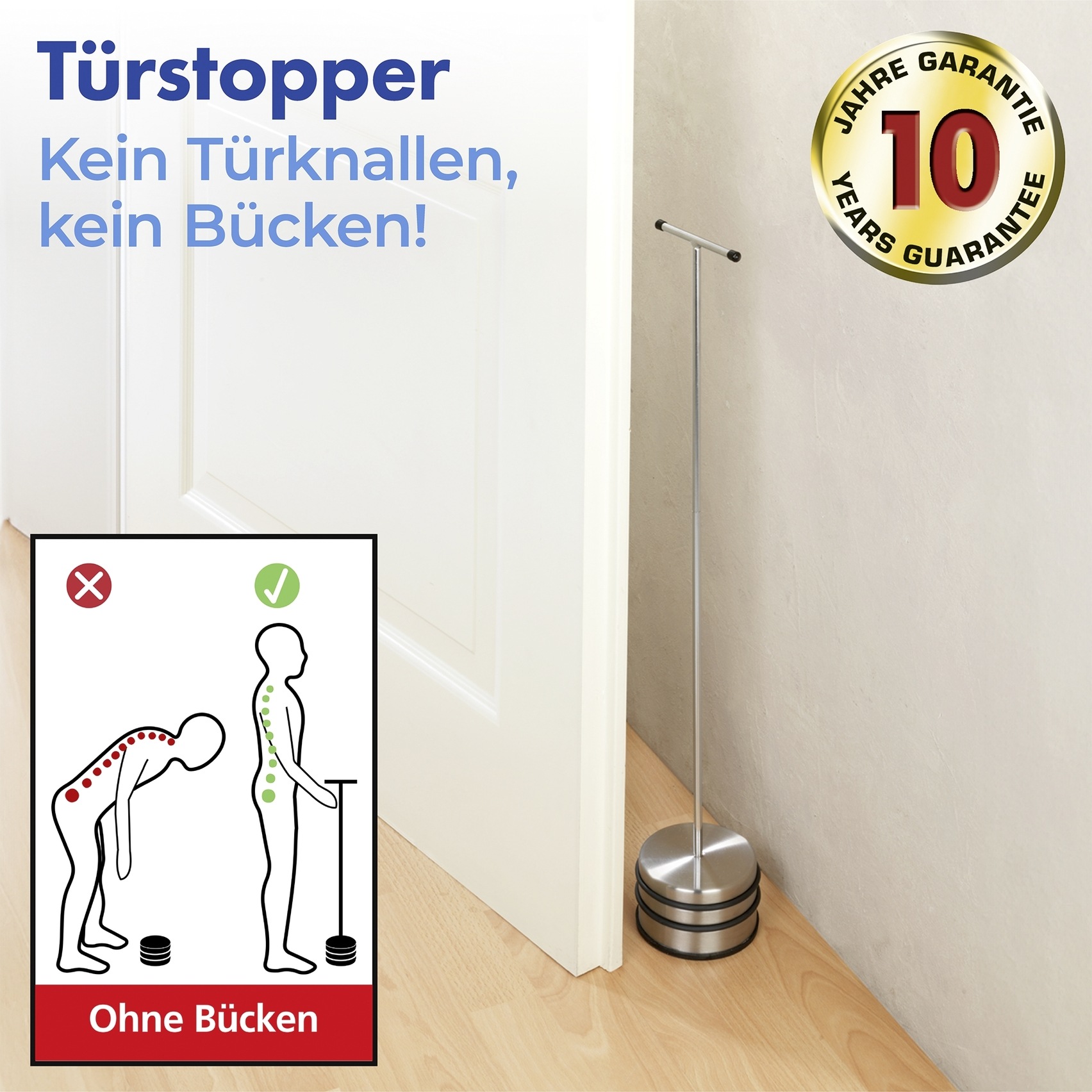 WENKO Türstopper »Modell Big Boy« 2 Stk. tlg. günstig online kaufen