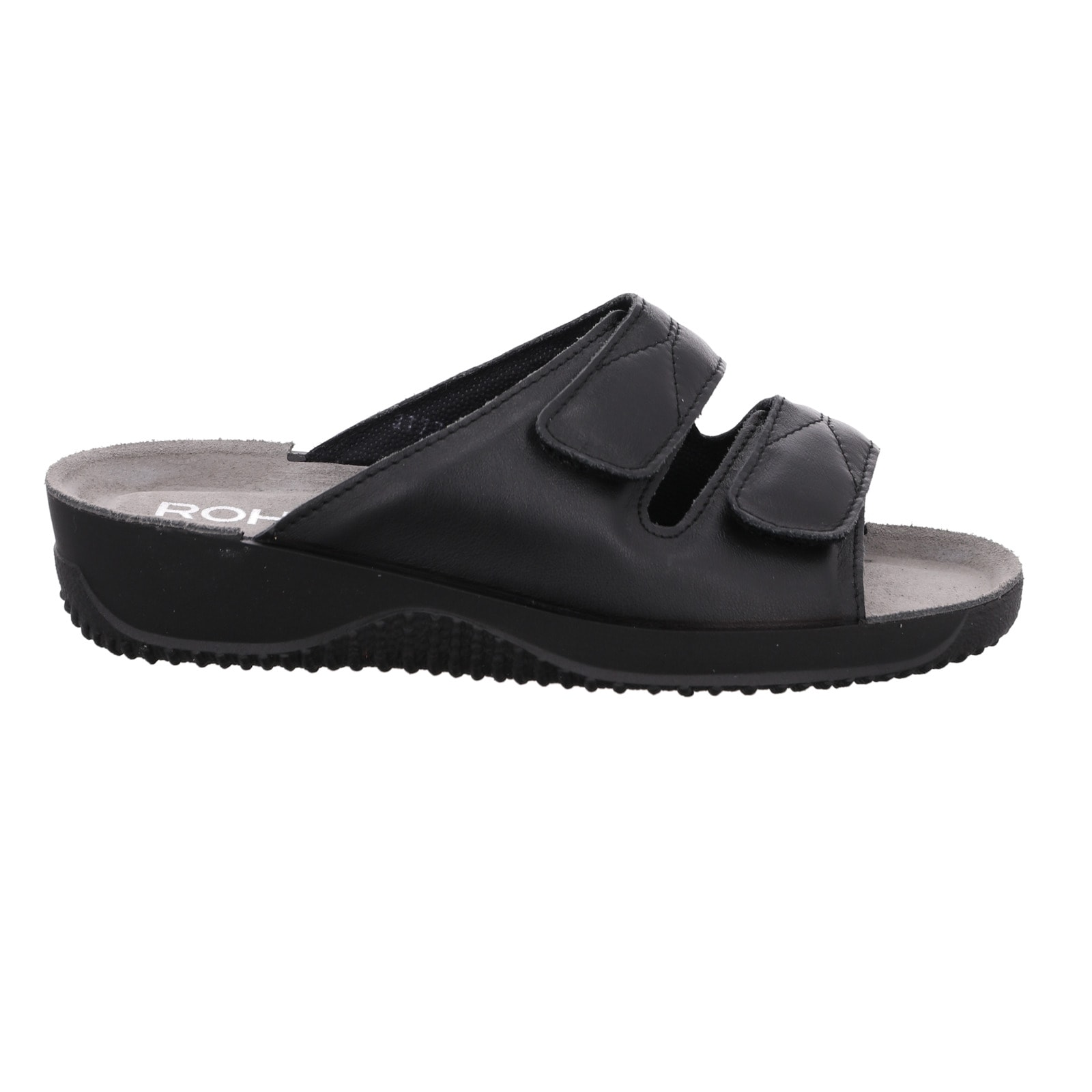 Rohde Pantolette »Soltau-40«  Komfortschuh, Klettschuh mit Keilabsatz