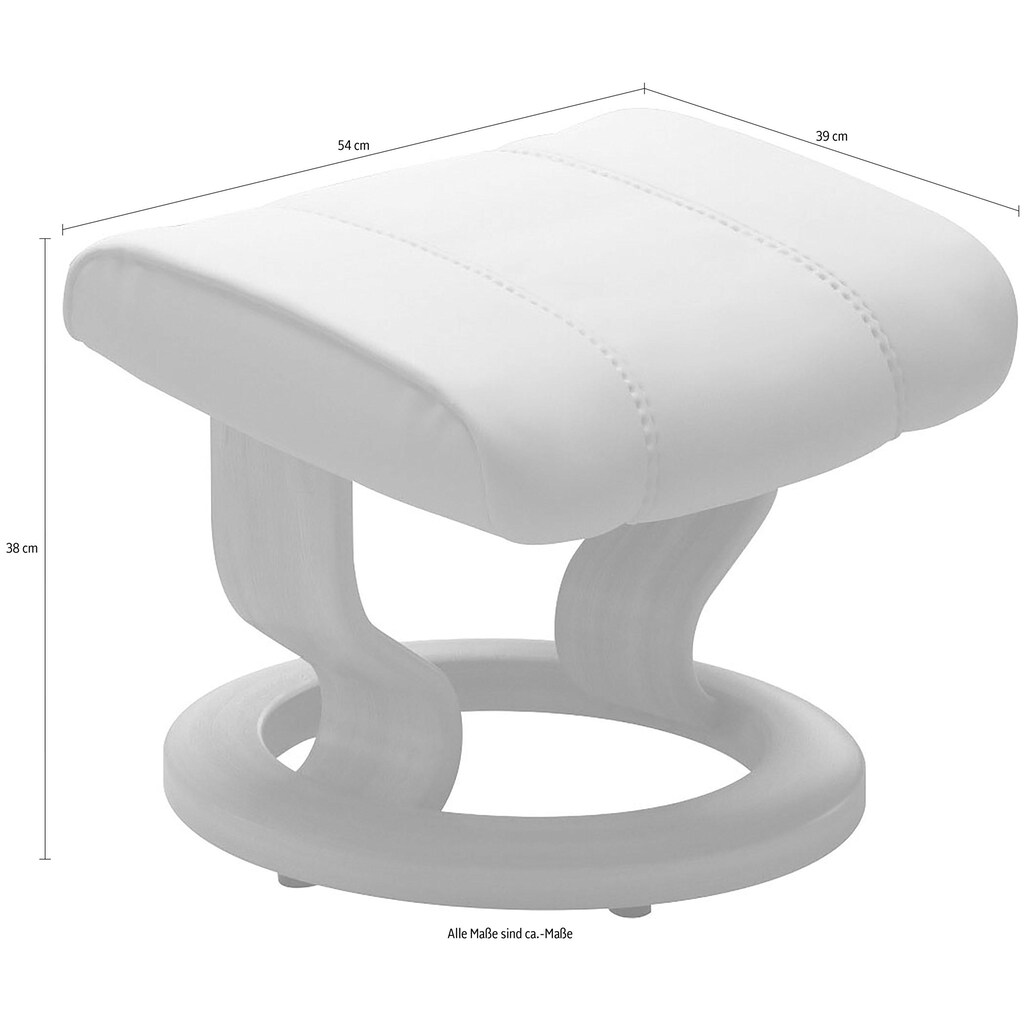 Stressless® Fußhocker »Consul«, mit Classic Base, Gestell Braun