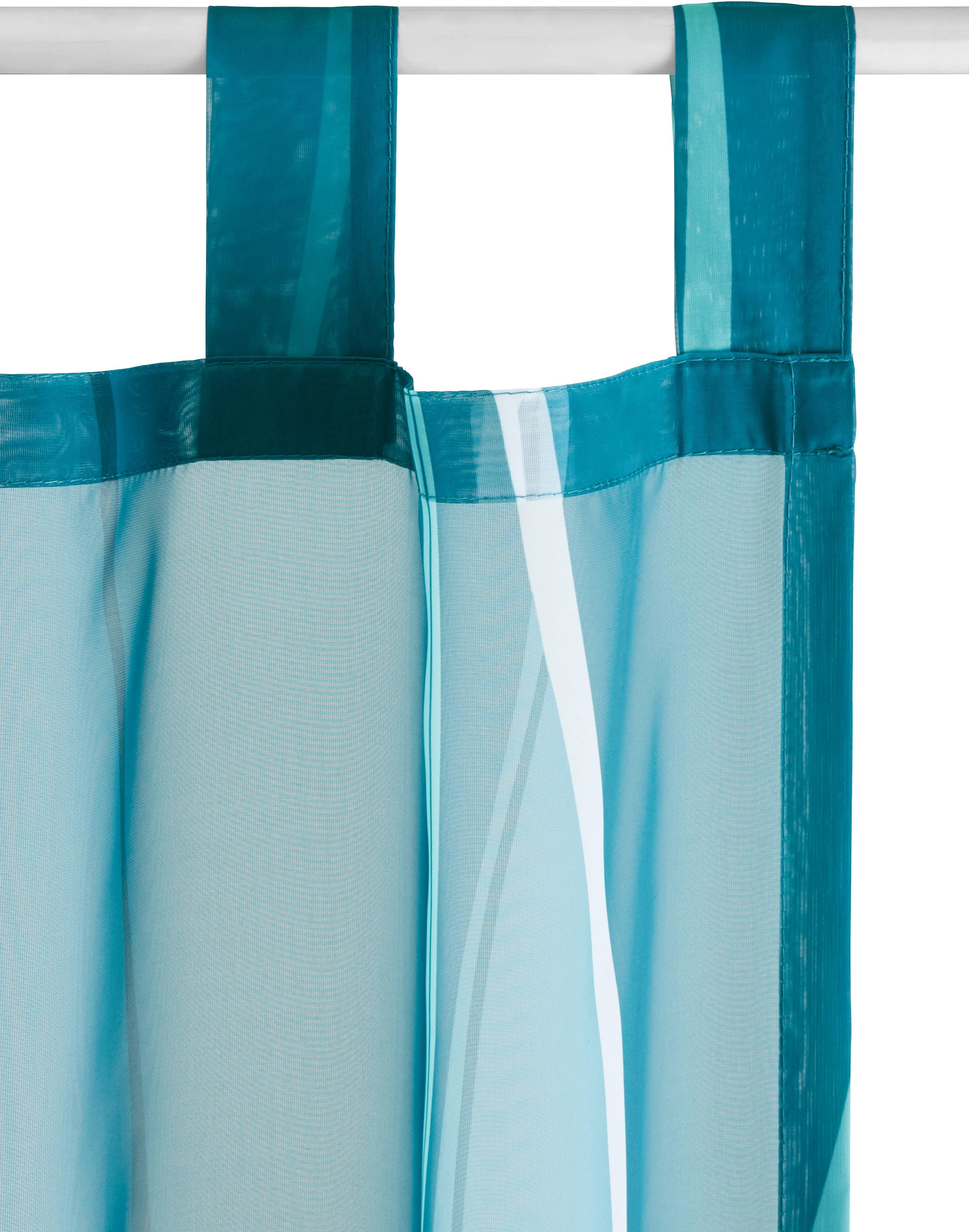 my home Gardine Voile, (2 2er-Set, Wellen %Sale im St.), »Dimona«, Polyester, jetzt