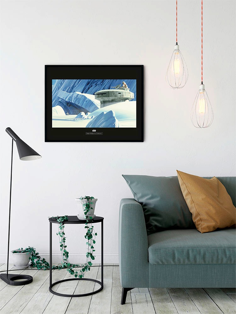 Komar Bild »Star Wars Classic RMQ Hoth Echo Base«, Star Wars, (1 St.), Wandbild zur Dekoration im Kinderzimmer - ohne Rahmen