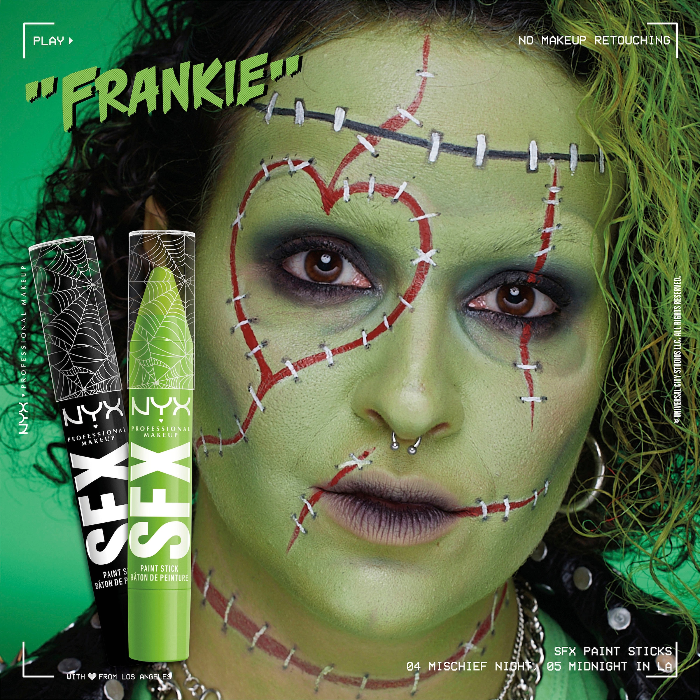 NYX Körpercreme »NYX Professional Makeup Halloween SFX Paint Stick«