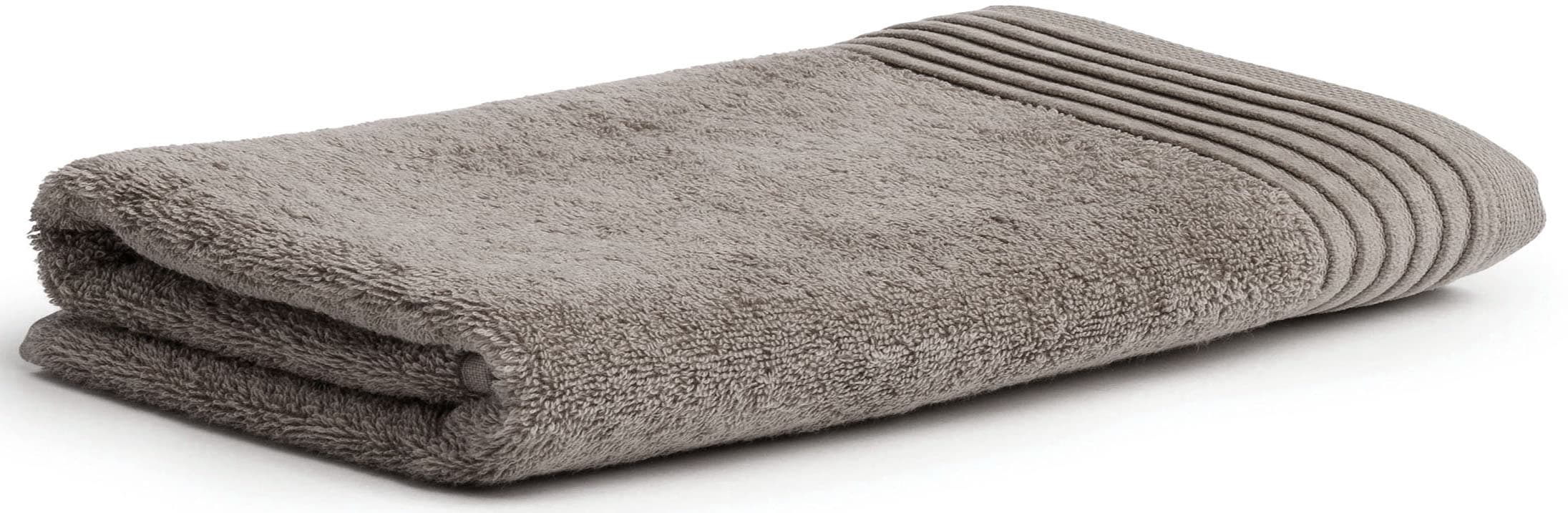 Möve Badetuch »Loft«, (1 St., Badetuch 80 x 150 cm), mit breiter Bordüre günstig online kaufen