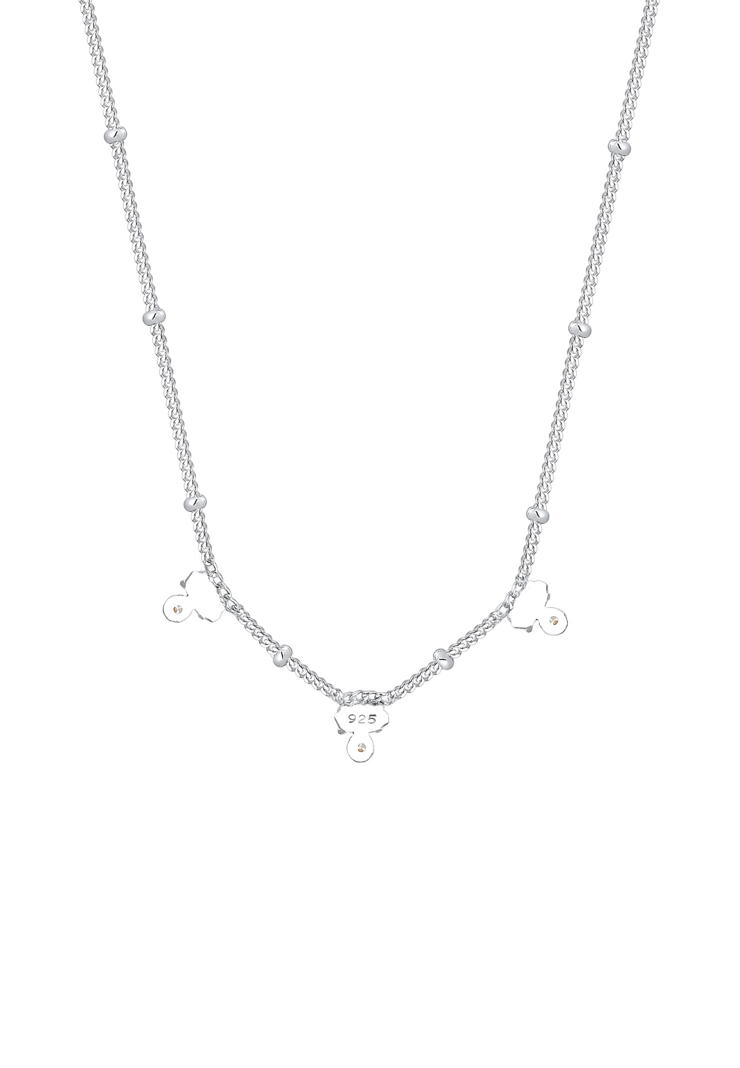 Elli Collierkettchen »Vintage Synthetischer Opal Zirkonia 925er Silber«