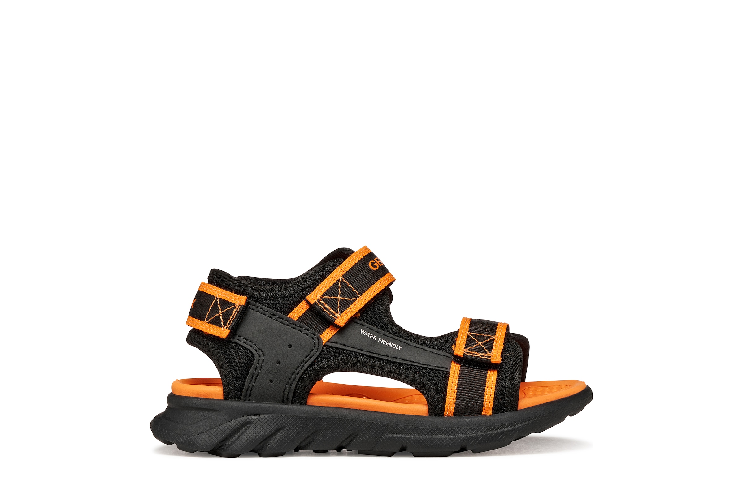 Geox Sandale »J SANDAL AIRADYUM BO«  Klettschuh, Freizeitschuh mit Größenschablone zum Download
