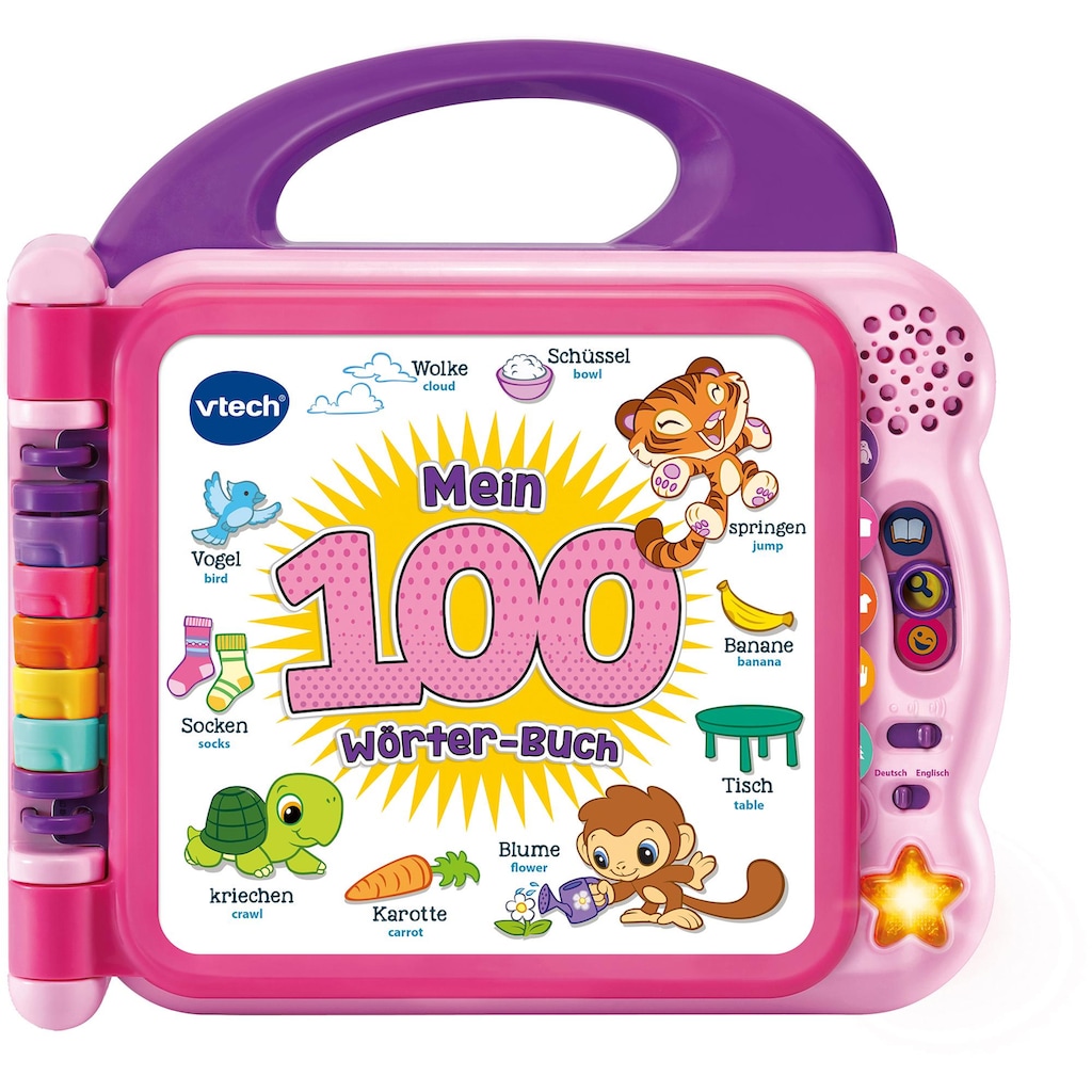 Vtech® Buch »VTechBaby, Mein 100-Wörter-Buch pink«