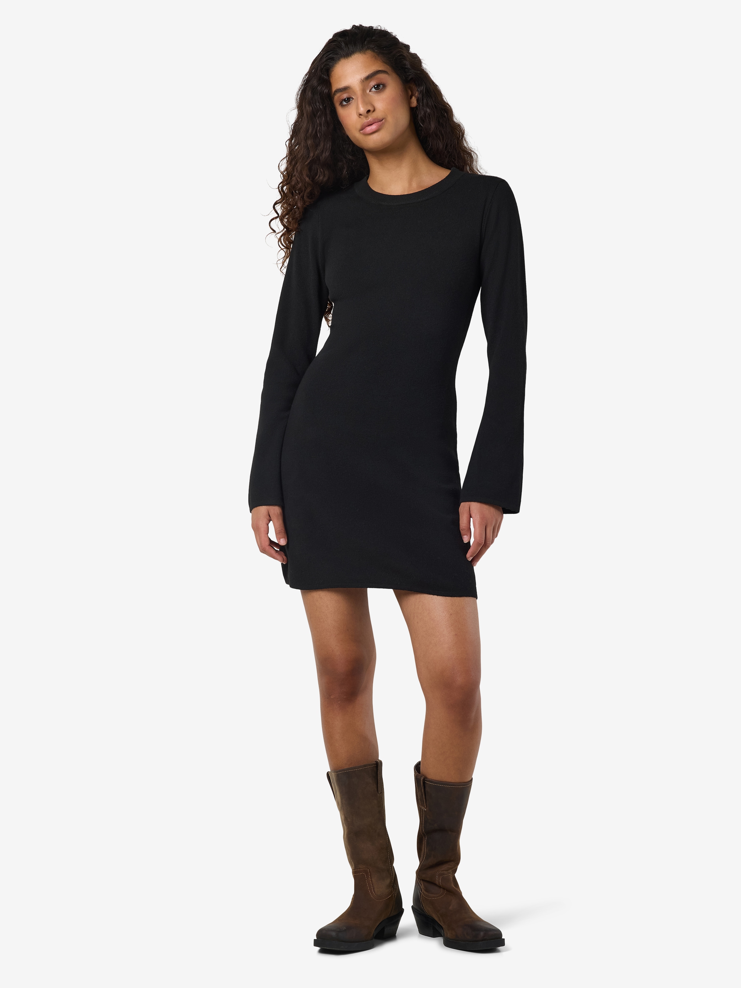 Noisy may Strickkleid »NMTIFFANY L/S KNIT DRESS FWD NOOS«
