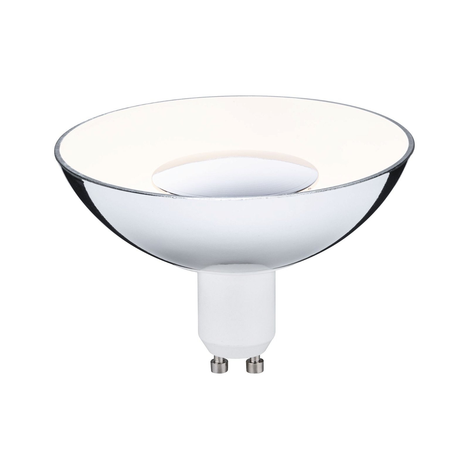 Paulmann LED-Leuchtmittel »360lm 4,9W weiß/silber 230V«, 1 St., Warmweiß