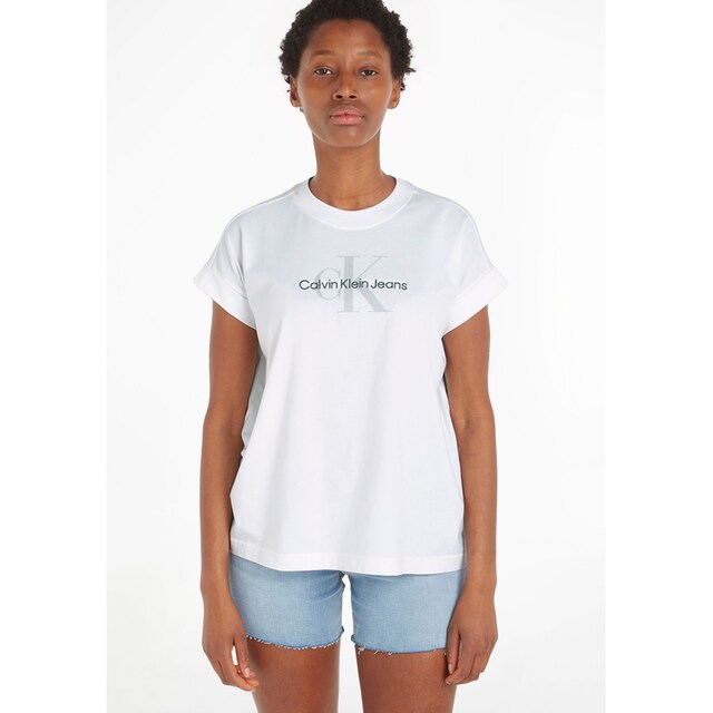 Calvin Klein Jeans T-Shirt, mit breitem Umschlagbund an den Ärmeln online  bestellen