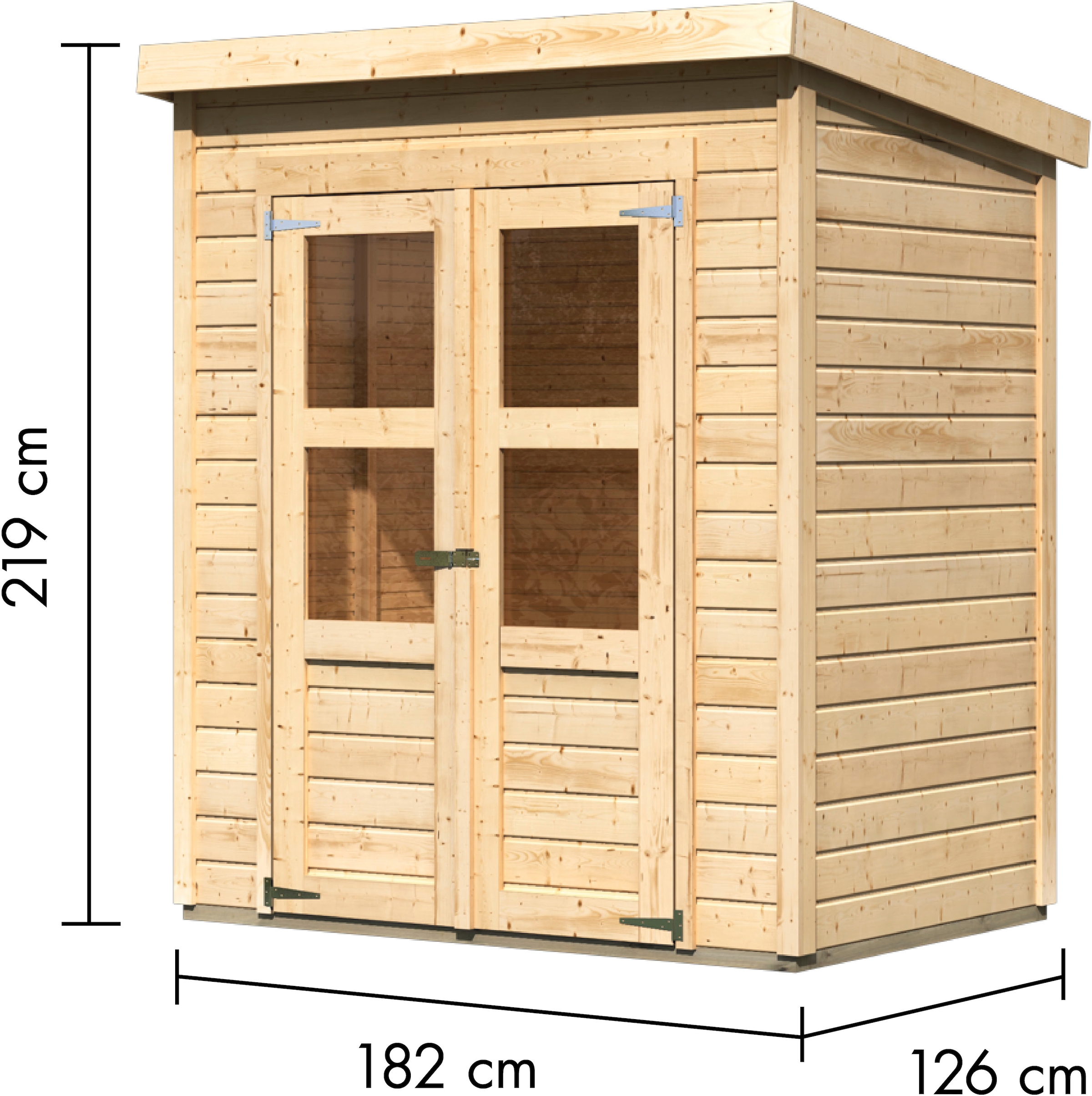KONIFERA Gartenhaus »Amrum 2«