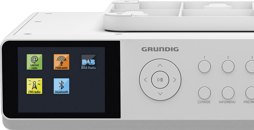 Grundig Küchen-Radio »DKR 3000 BT RDS mit ( DAB+)-FM-Tuner-Internetradio-FM-Tuner (Bluetooth-WLAN DAB+ Digitalradio kaufen auf WEB«, 14 W) Rechnung