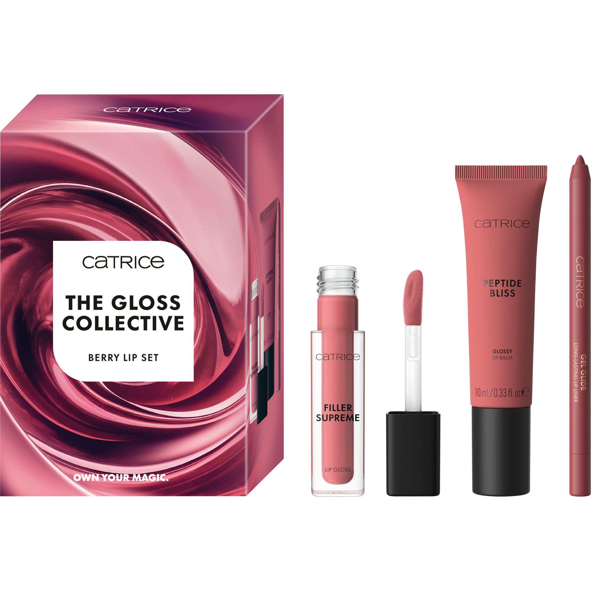 Catrice Lipgloss-Set »The Gloss Collective Berry Lip Set«
