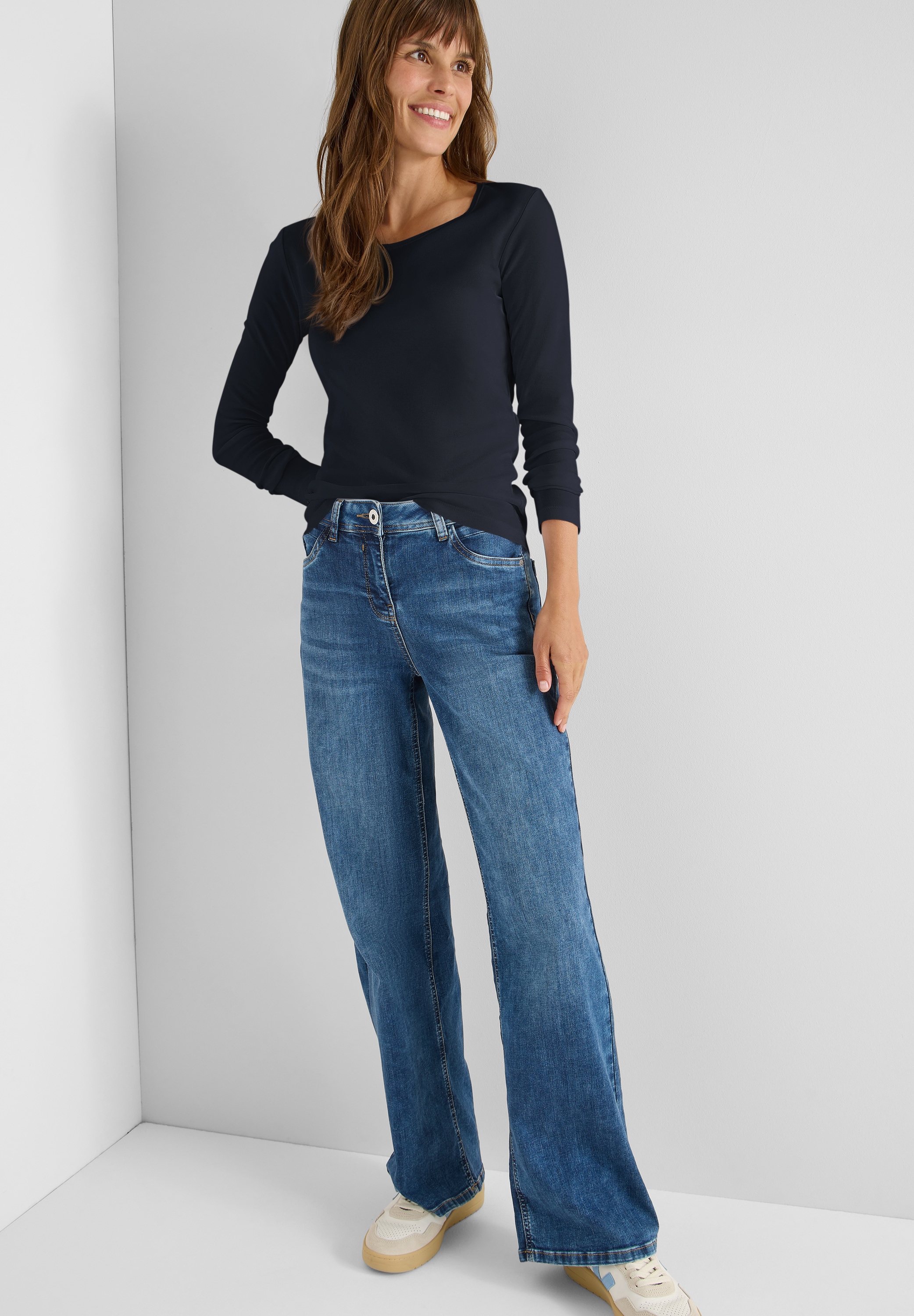 Cecil Langarmshirt »Style Pia«