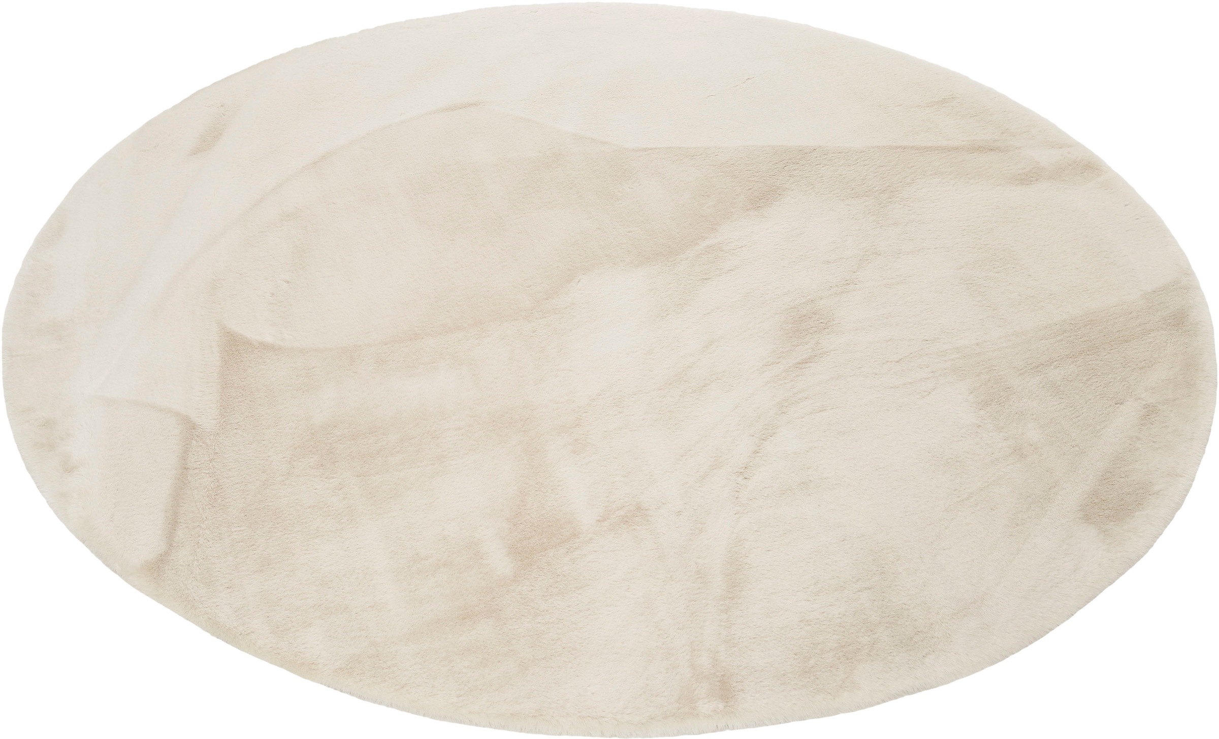 Esprit Hochflor-Teppich »Alice ESP-4377 Kunstfell«, rund, 25 mm Höhe, Kanin günstig online kaufen