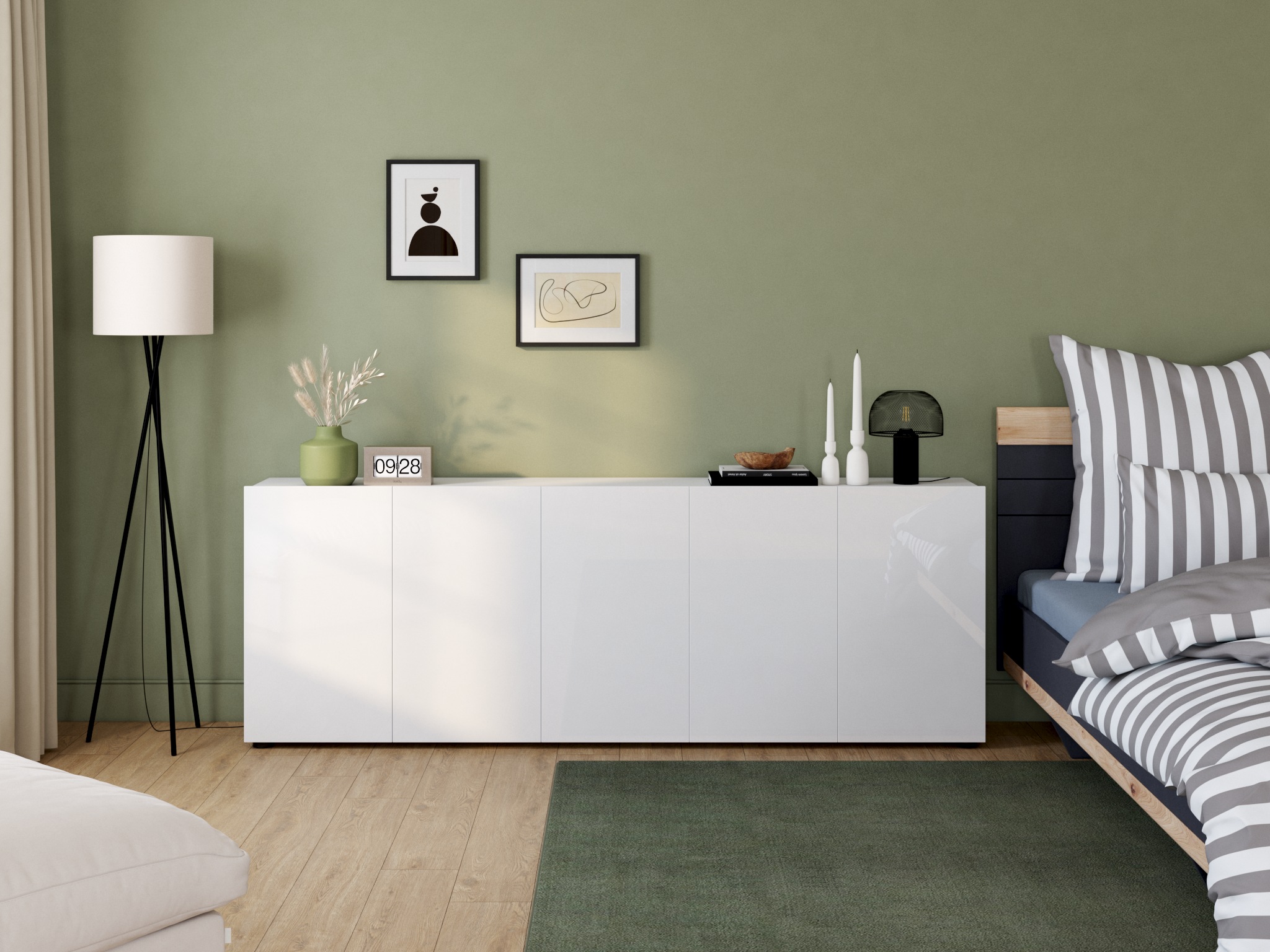 OTTO home Wendebettwäsche »Greta« 2 tlg. Bettwäsche mit Streifen in verschiedenen Qualitäten, ab 135x200 cm