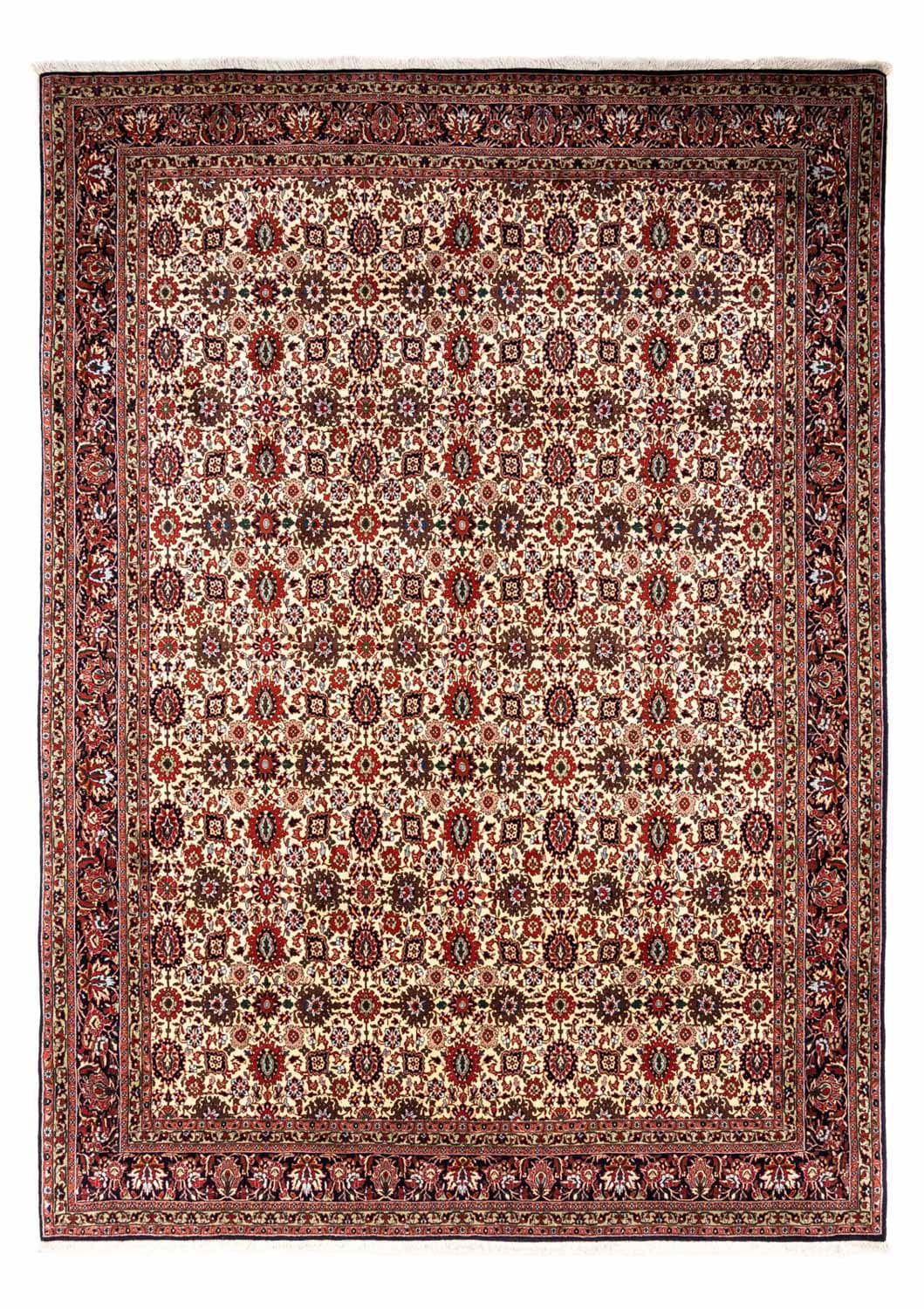 morgenland Wollteppich »Bidjar Takab Stark Gemustert Beige 356 x 252 cm«, r günstig online kaufen