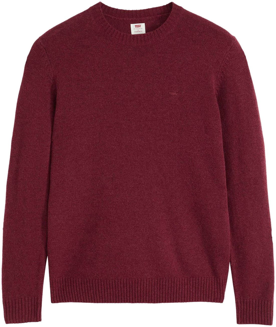 Levi's® Wollpullover »ORIGINAL HM SWEATER« klassische Rundhalsform