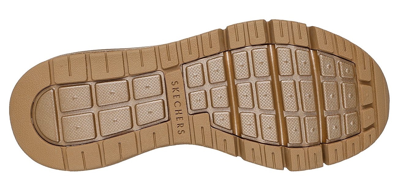 Skechers Sneaker »UNO ICON - LUSTROUS AIR«  Keilsneaker, Plateausneaker, Schnürschuh im Metallic Look