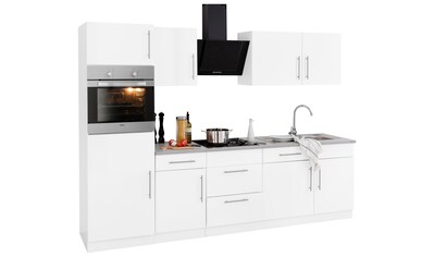 wiho Küchen Küchenzeile »Cali«, mit E-Geräten, Breite 280 cm kaufen