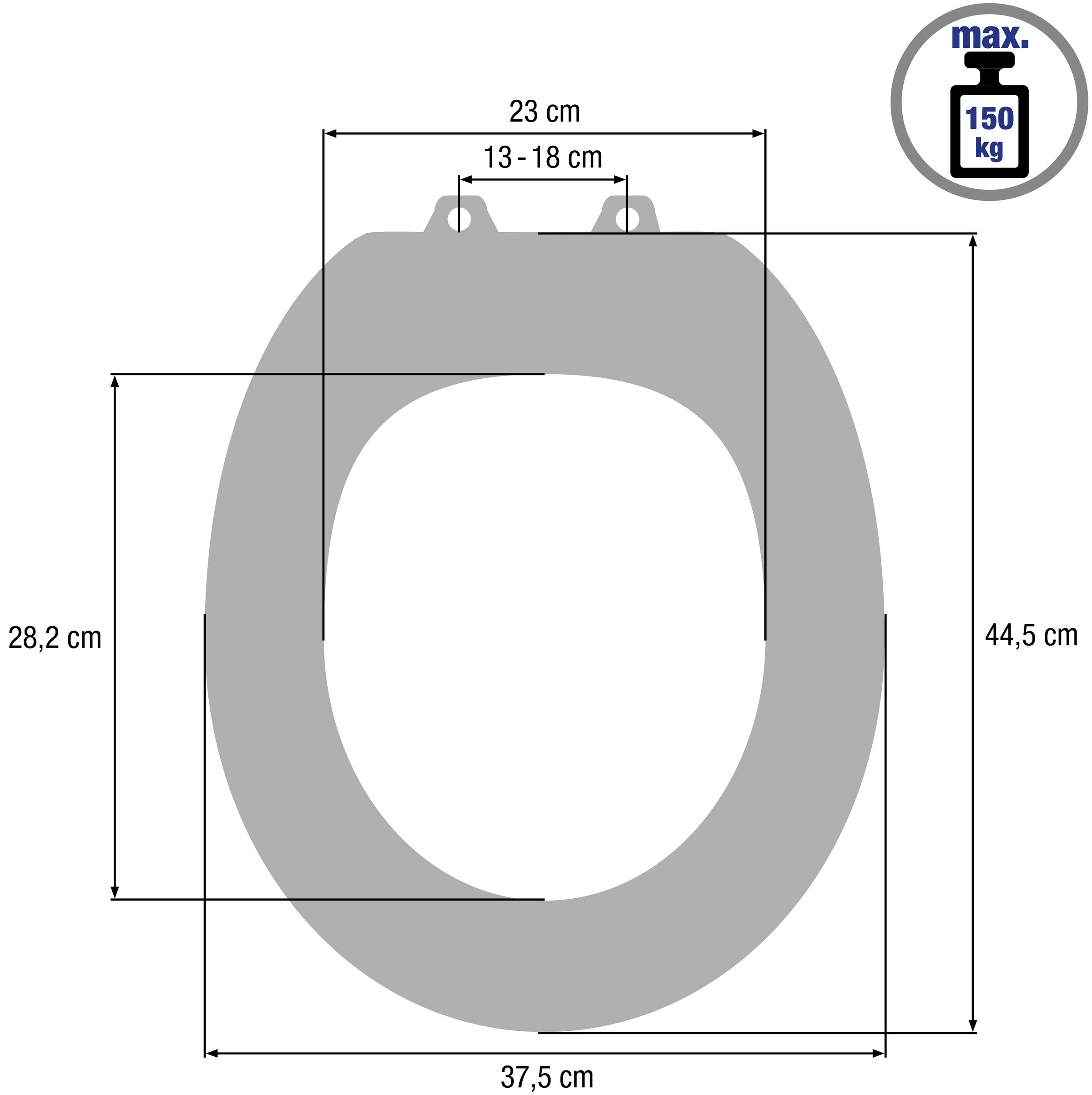 CORNAT WC-Sitz »Ligna« Absenkautomatik, hochwertiges Echtholz & MDF - Bambus