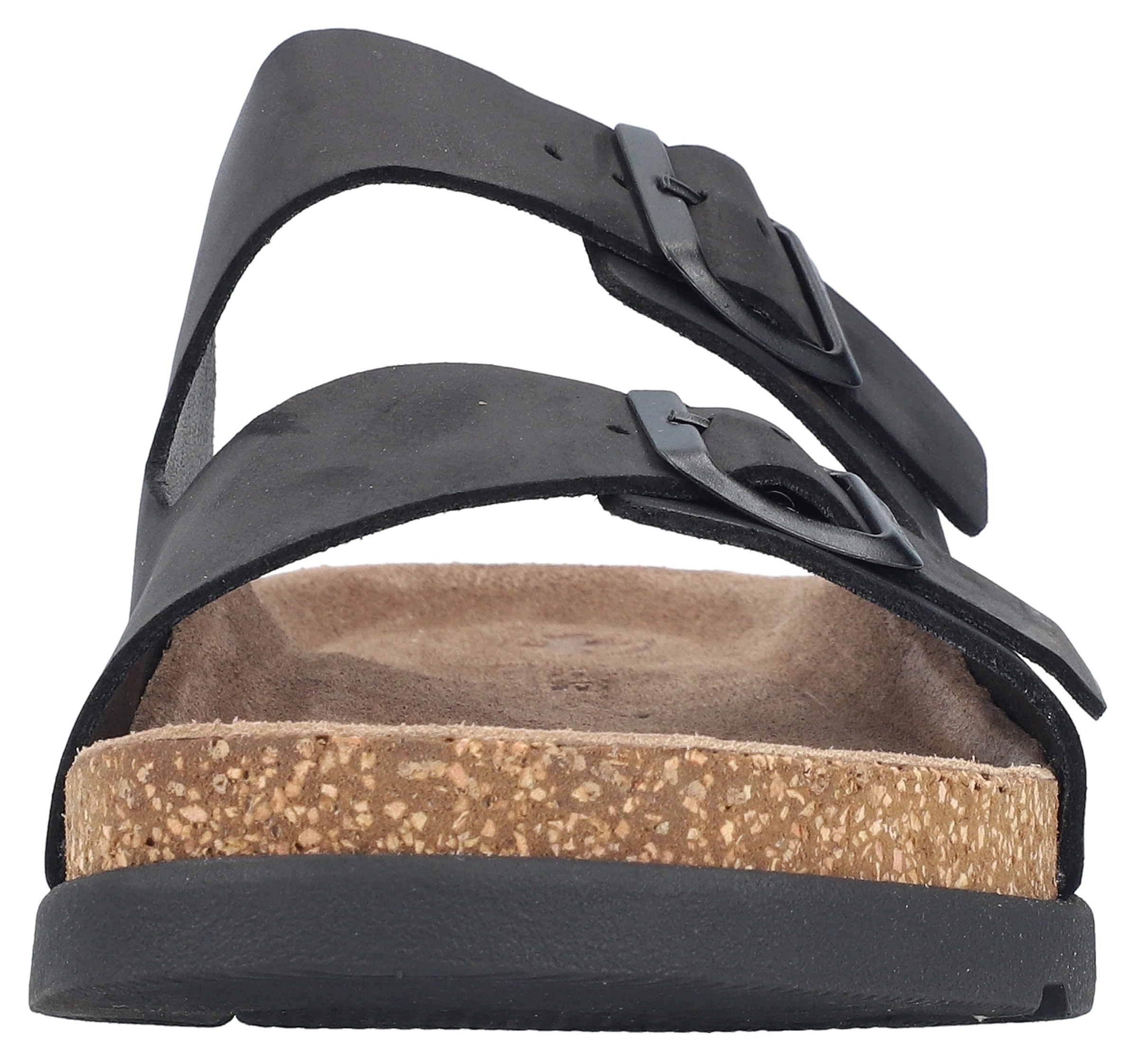 Rieker Pantolette, Sommerschuh, Strandschuh, Hausschuh mit bequemem Fußbett