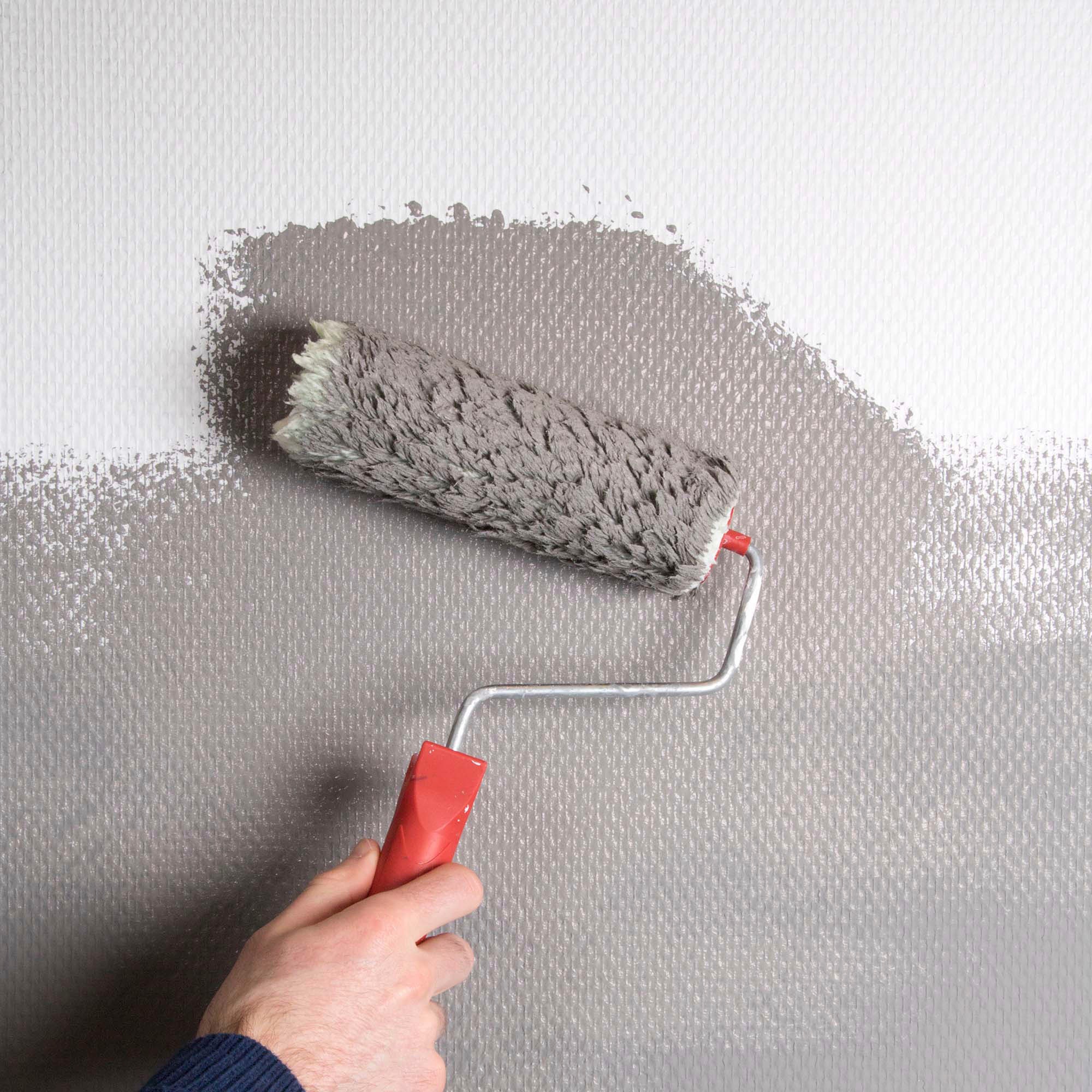 Isoliertapete »Fresco Vorgestrichen Glasfaservliestapete Rauten Weiss 25mx1,03m«, uni, Fresco Vorgestrichen Glasfasertapete Rauten Weiss 25mx1,03m (160g/m2)
