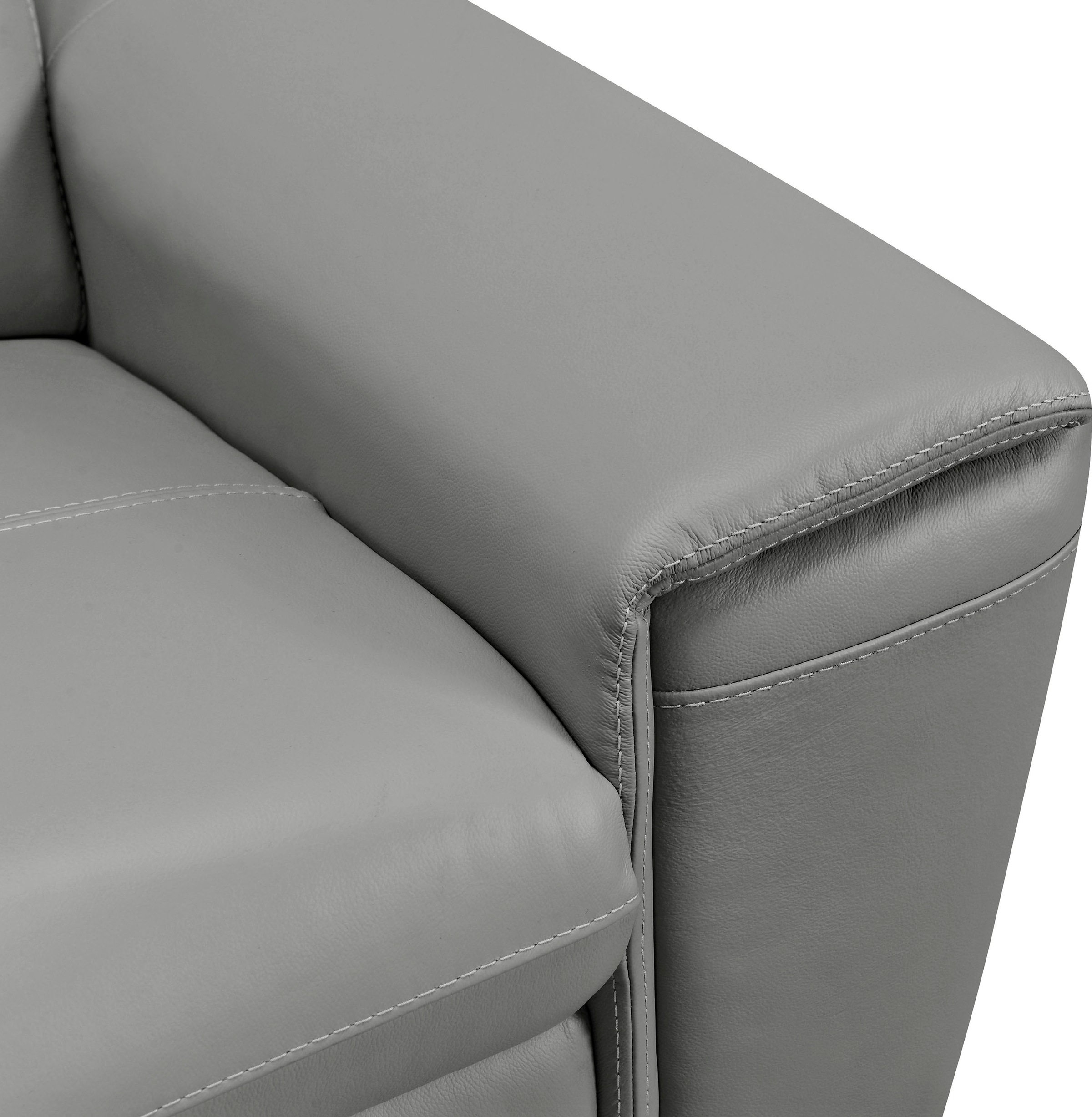 Places of Style Ecksofa »Theron, L-Form, 263 cm,«, elektrische Relaxfunktion, USB-Anschluss, manuelle Kopfteilverstellung