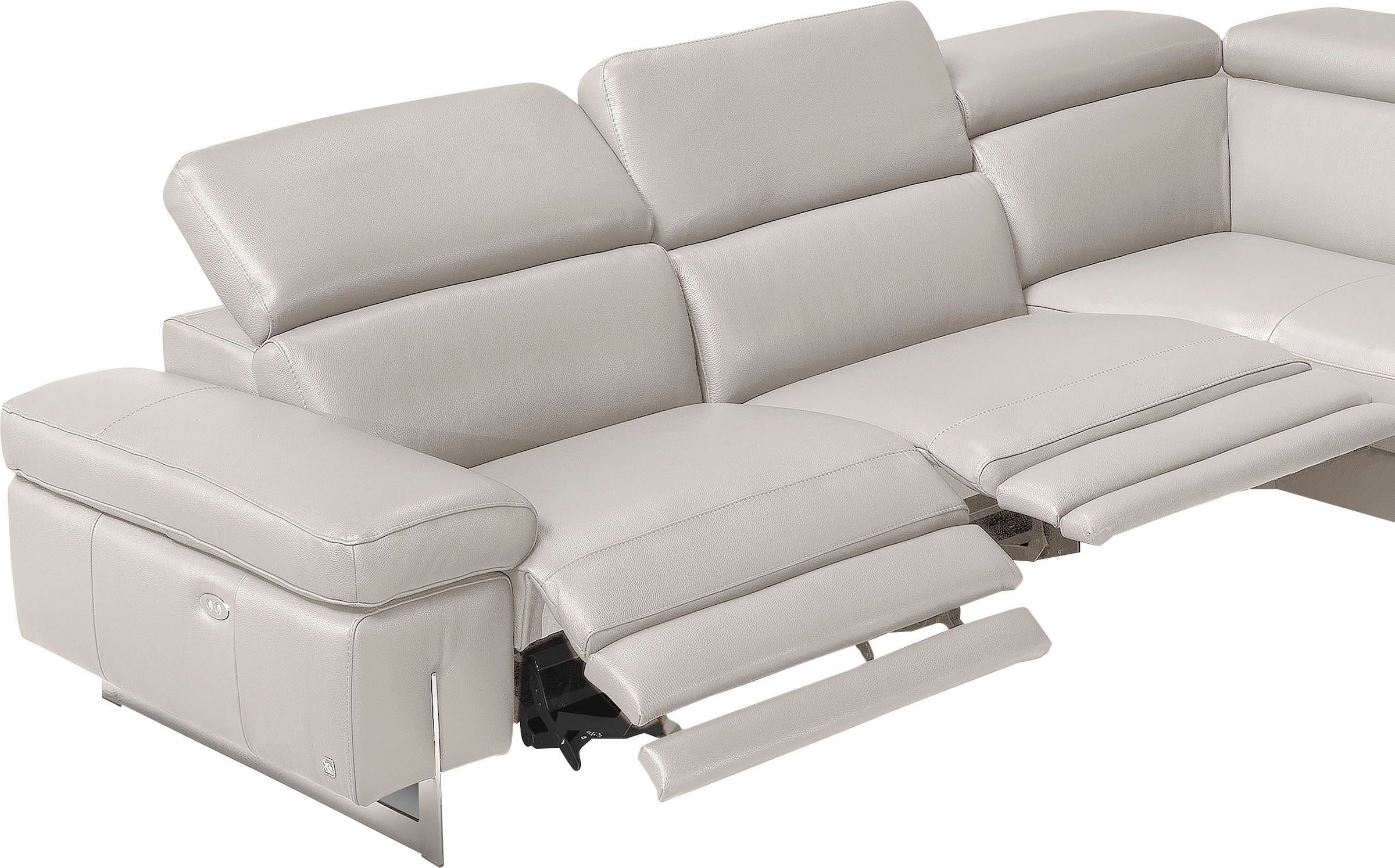 Egoitaliano Ecksofa "Candice, elegant, edel und bequem, erstklassiger Sitzk günstig online kaufen