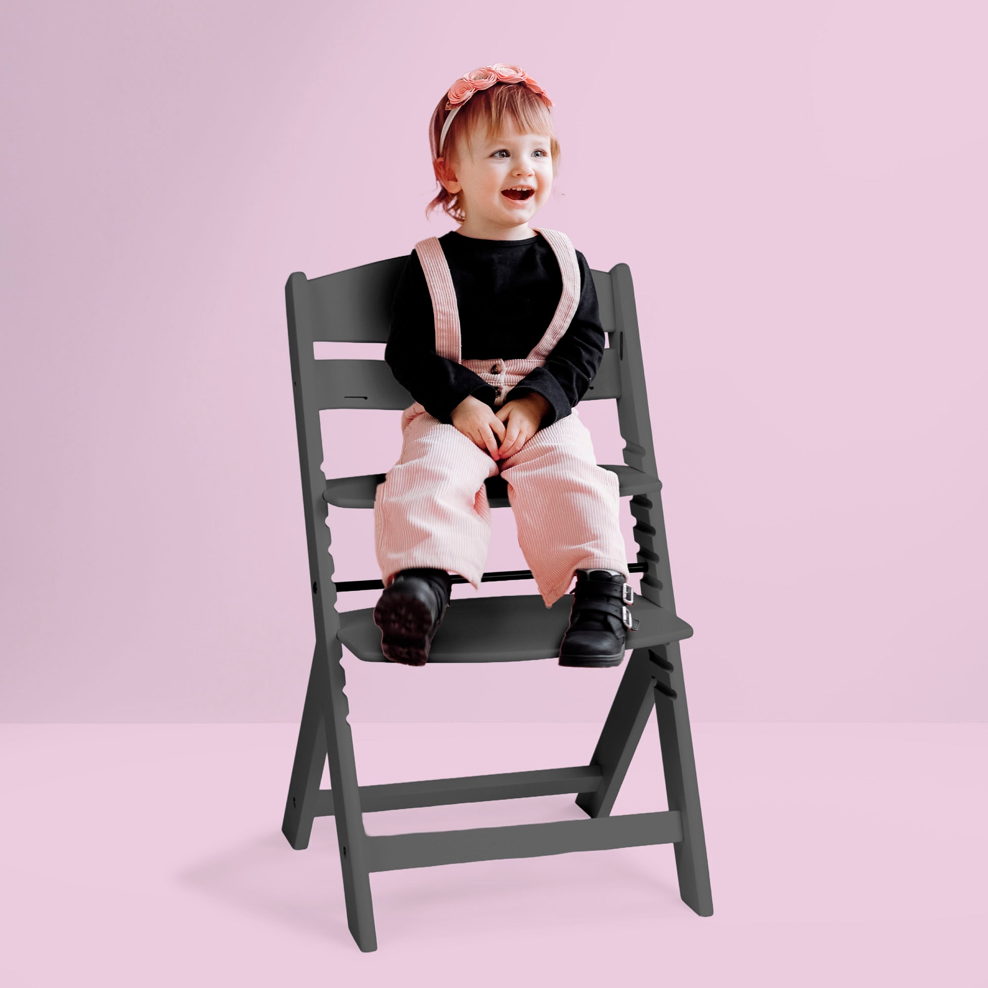 BabyGo Hochstuhl »Family, grey« ()