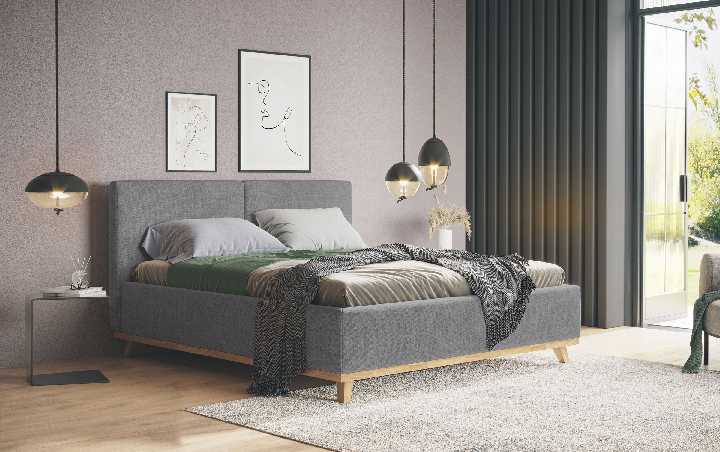 COTTA Polsterbett »MILLI III wahlweise mit Bettkasten« erhältlich in den Gr günstig online kaufen