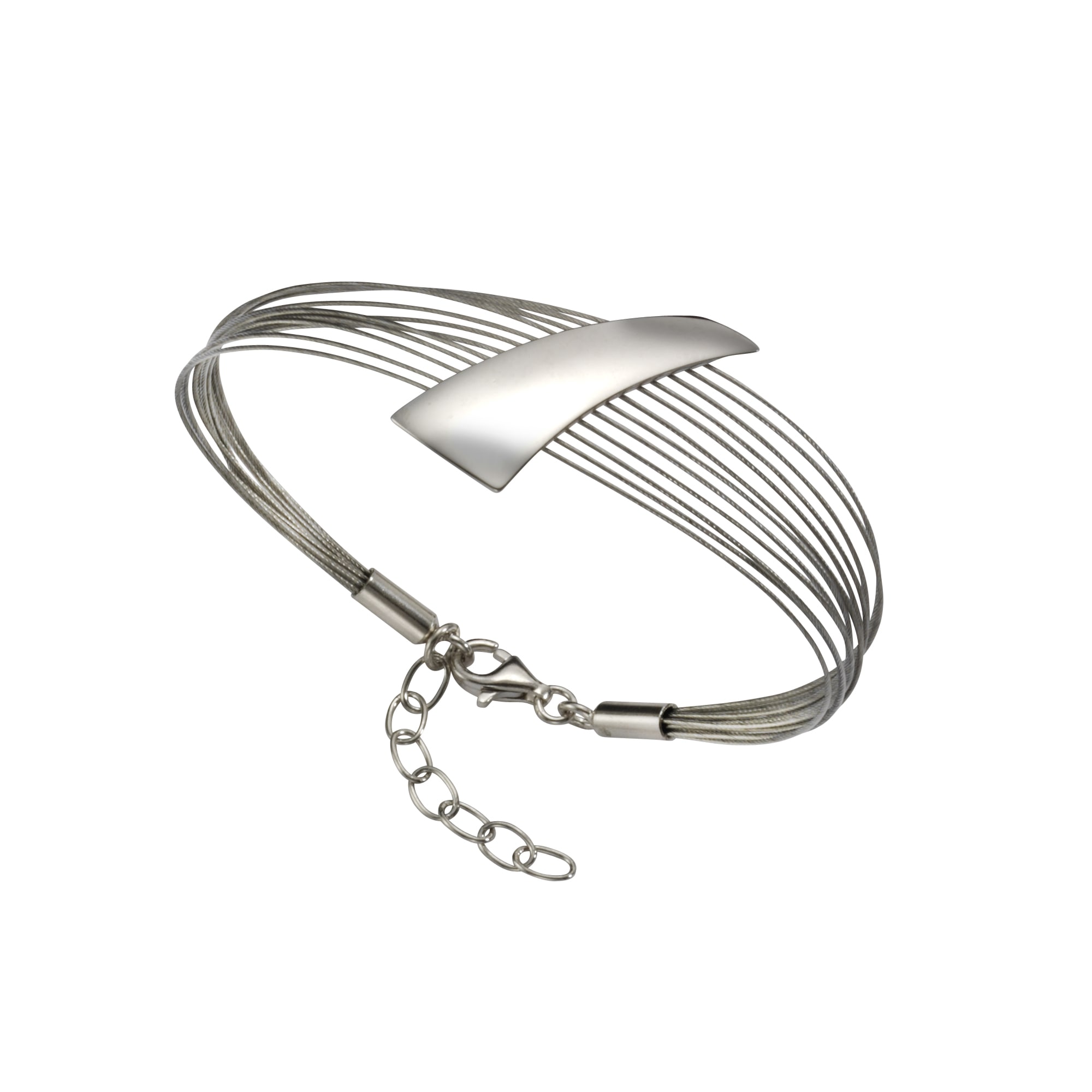 Vivance Armband »925/- Sterling Silber rhodiniert + Stahl« online bestellen