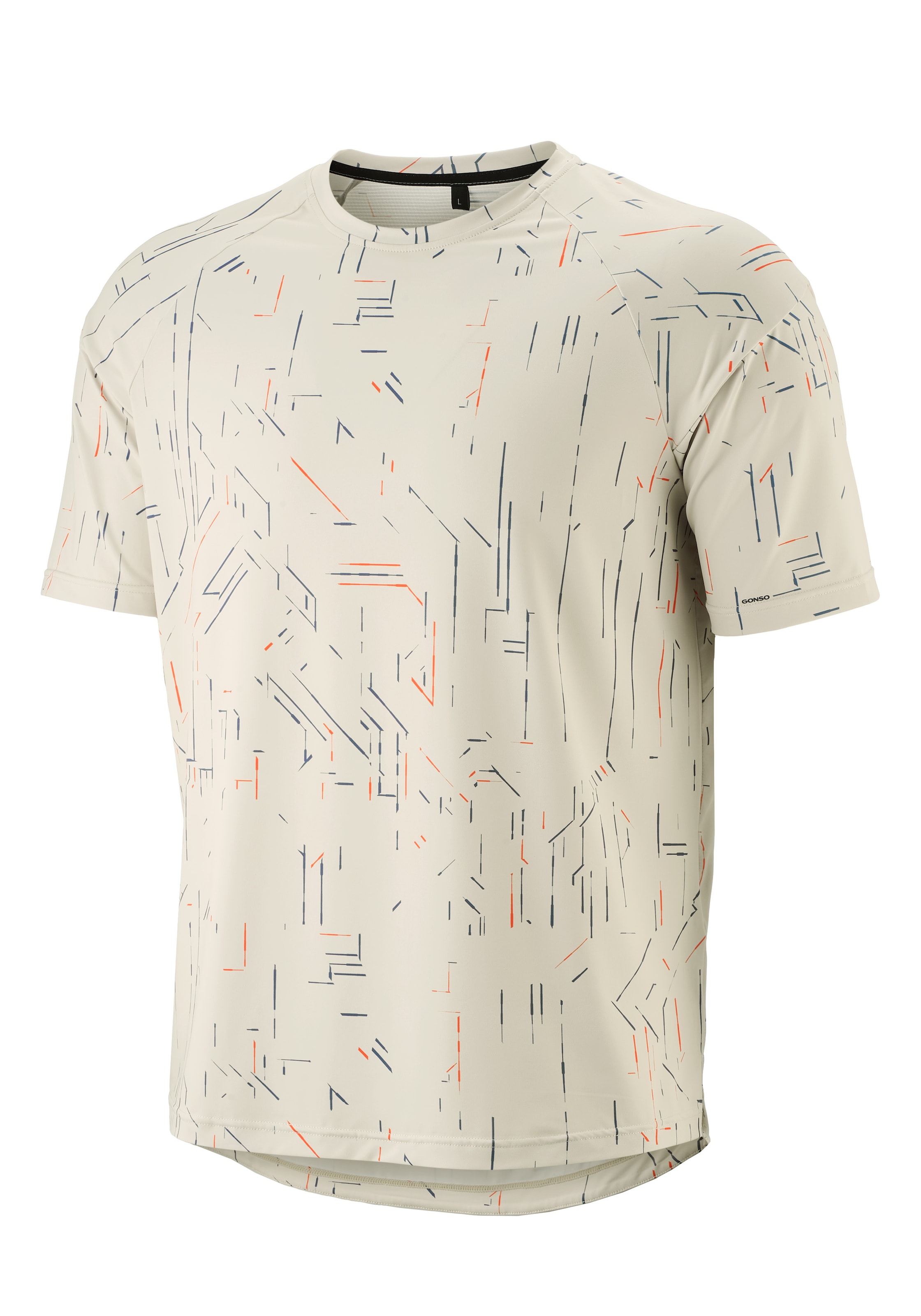 Gonso Radtrikot »Trail Jersey M«, Herren Fahrradtrikot kurzarm, lässiges MTB-Shirt, Quick-Dry, Loose fit