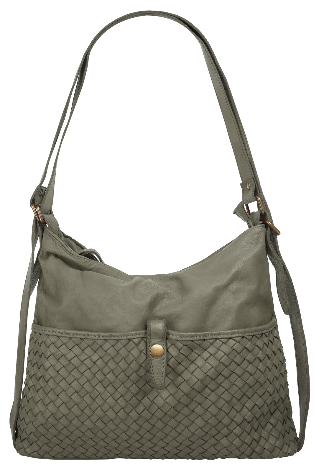 Samantha Look Shopper, echt Leder, Made in Italy