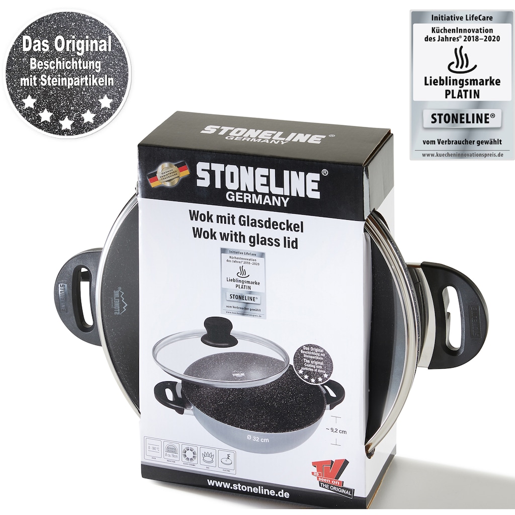 STONELINE Wok, Aluminiumguss