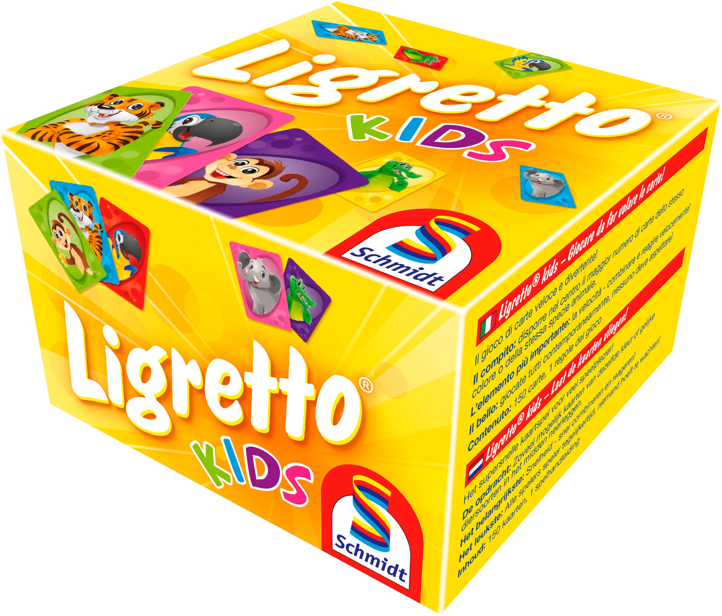 SCHMIDT SPIELE Spiel »Ligretto Kids« Made in Europe bunt