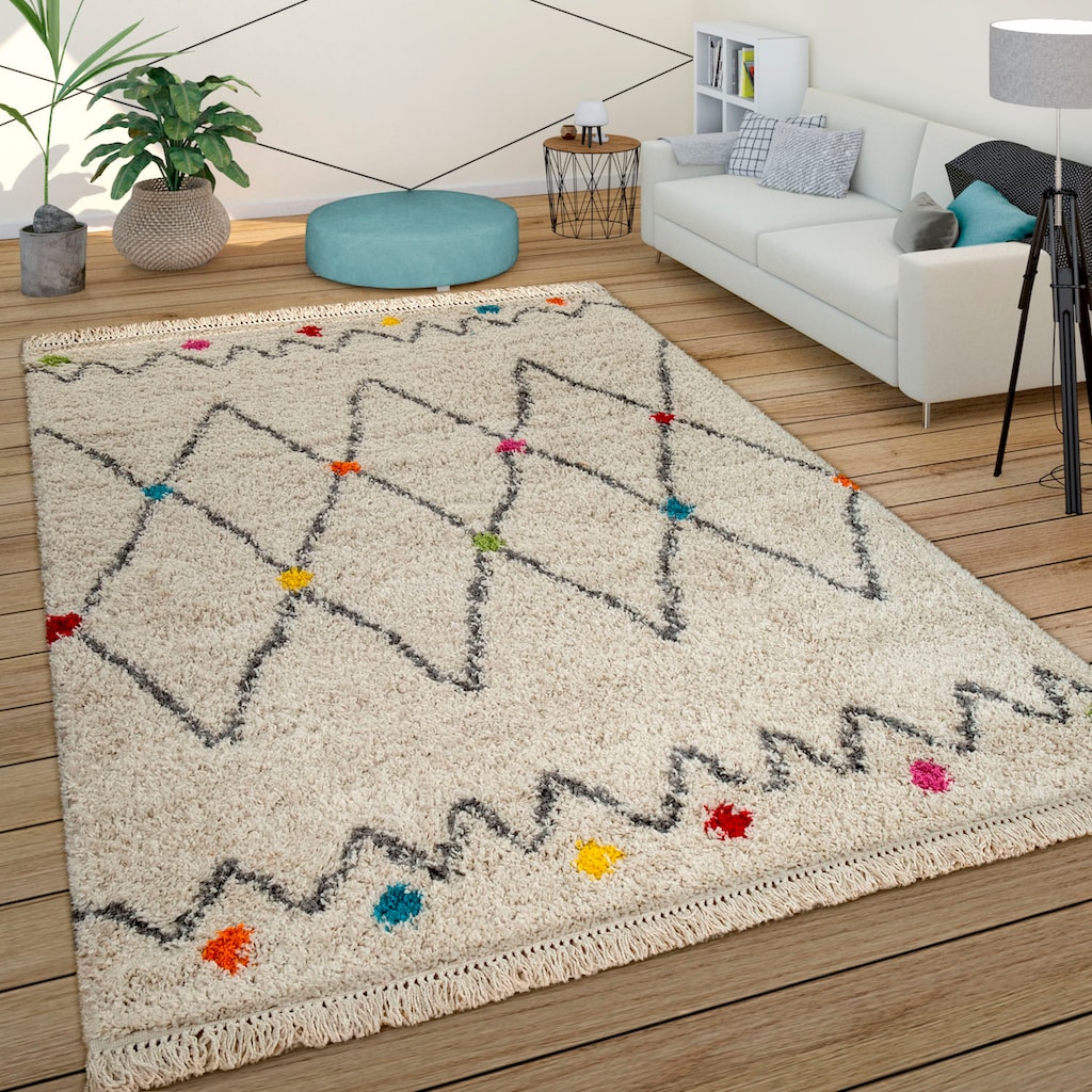 Paco Home Teppich »Wooly 281«, rechteckig