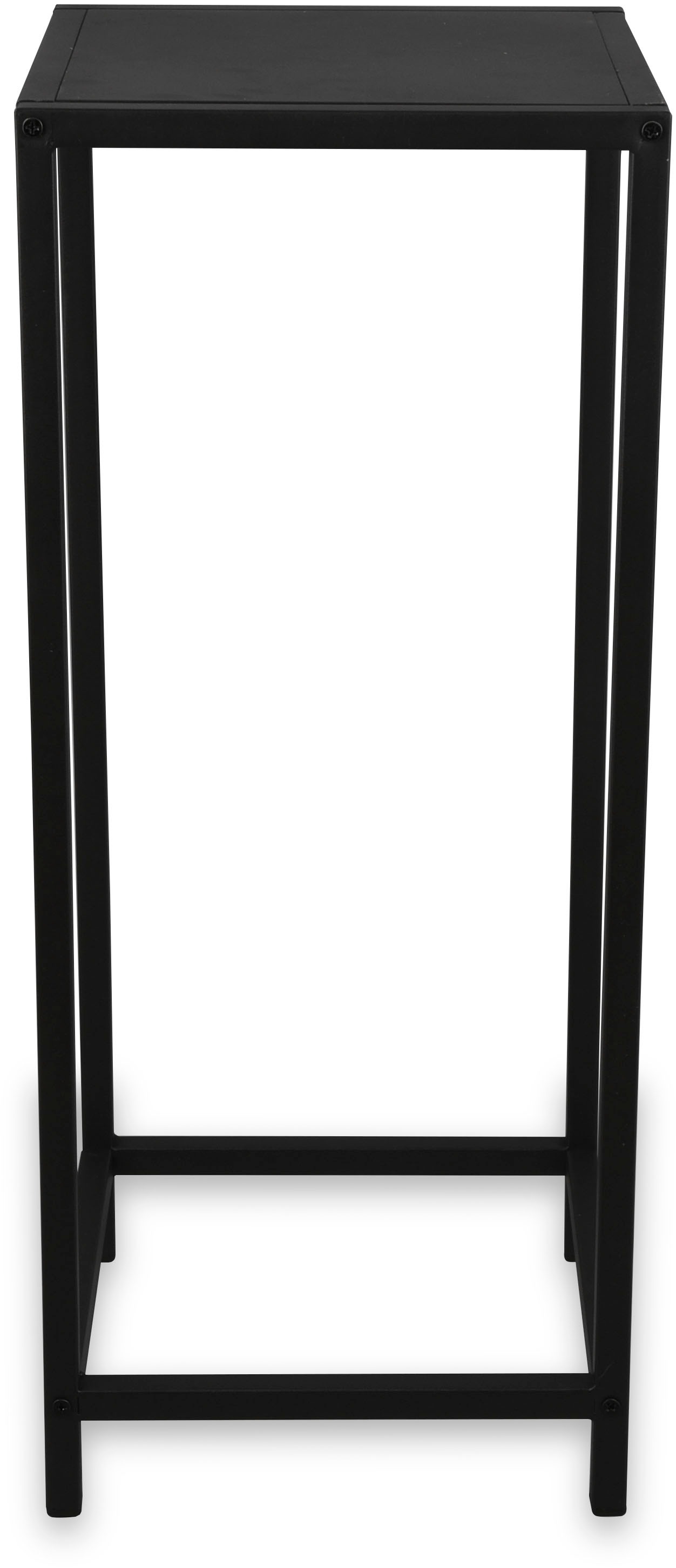 MIRRORS AND MORE Beistelltisch »Veronika«, schwarzes Metallgestell