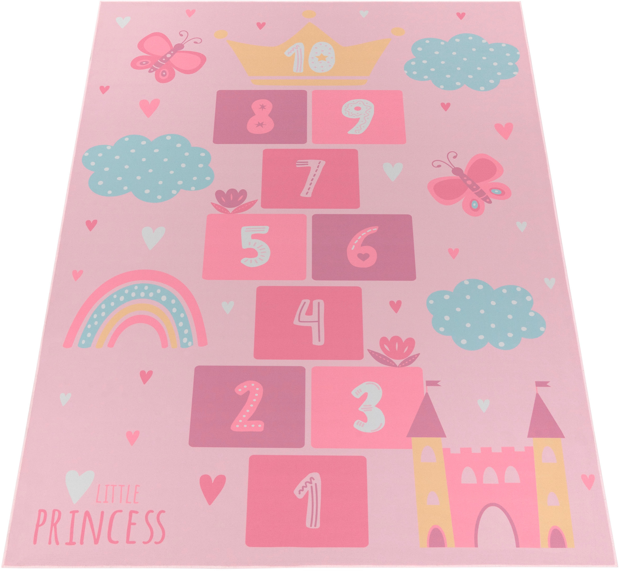 Paco Home Kinderteppich »Bino 585«, rechteckig, 4 mm Höhe, Spielteppich, Ku günstig online kaufen