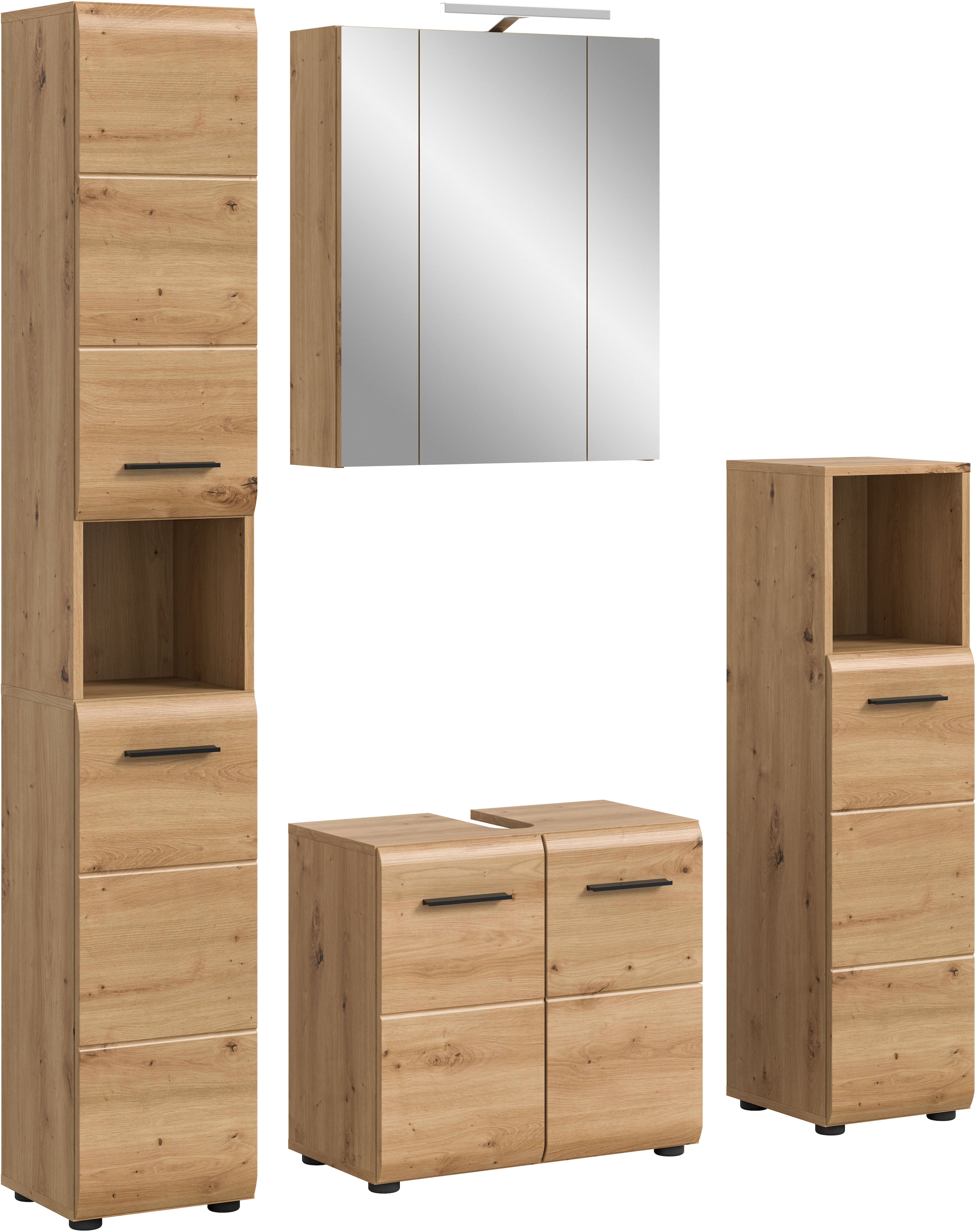 INOSIGN Badezimmer-Set Set, 5 Stk. tlg. Florenz, Badkombination 5-tlg.,Arti günstig online kaufen