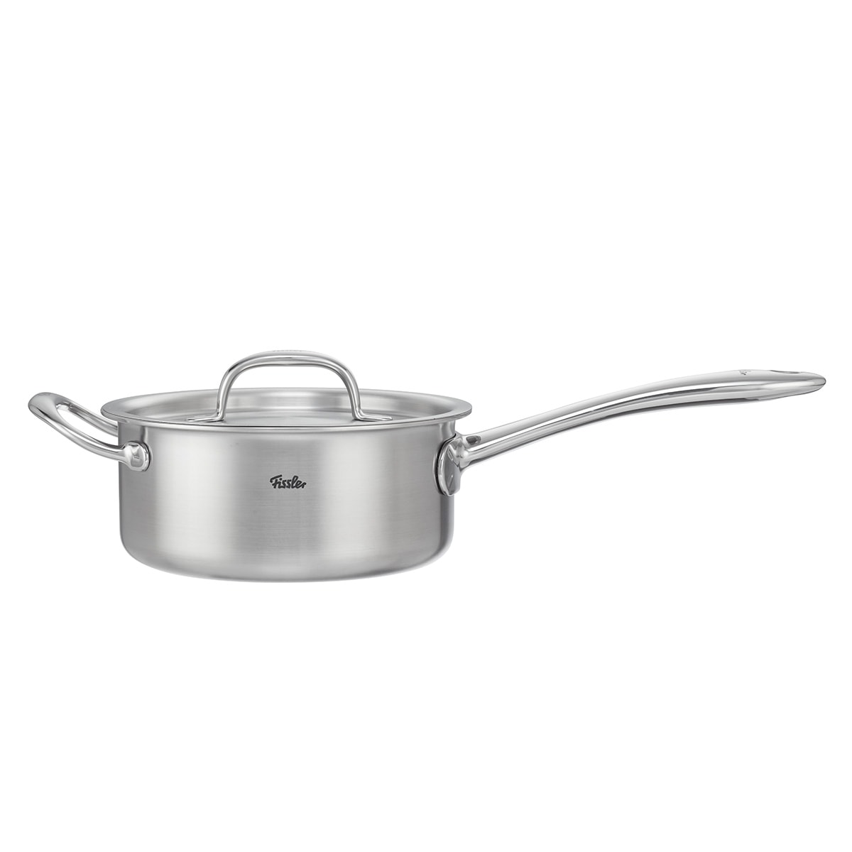 Fissler Kasserolle »M5 Pro-Ply Stielkasserolle  mit Metalldeckel« 1 tlg. Edelstahl 18/10